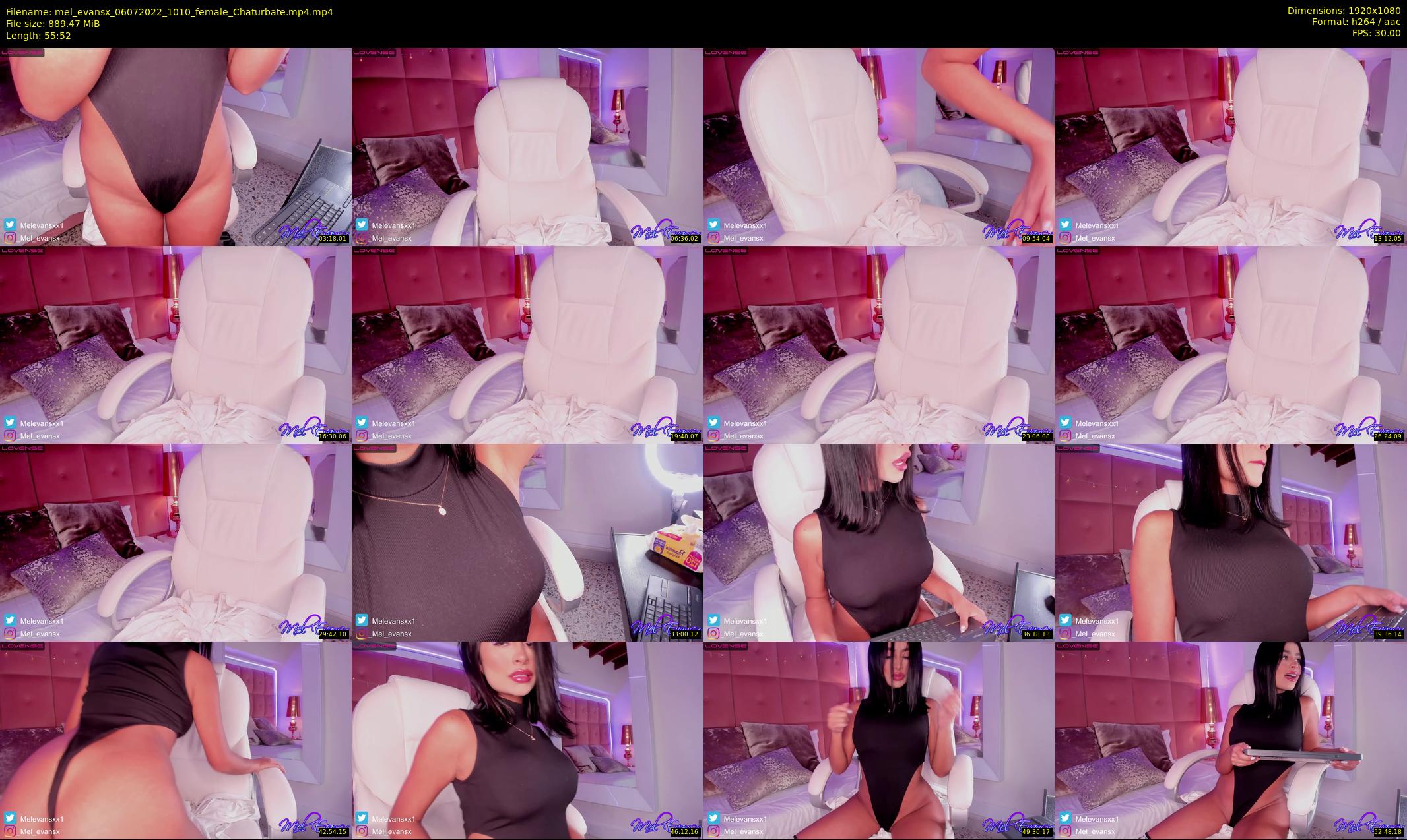 mel_evansx — 56 minute Chaturbate female cam show recording, 1080p, Jul 6, 2022