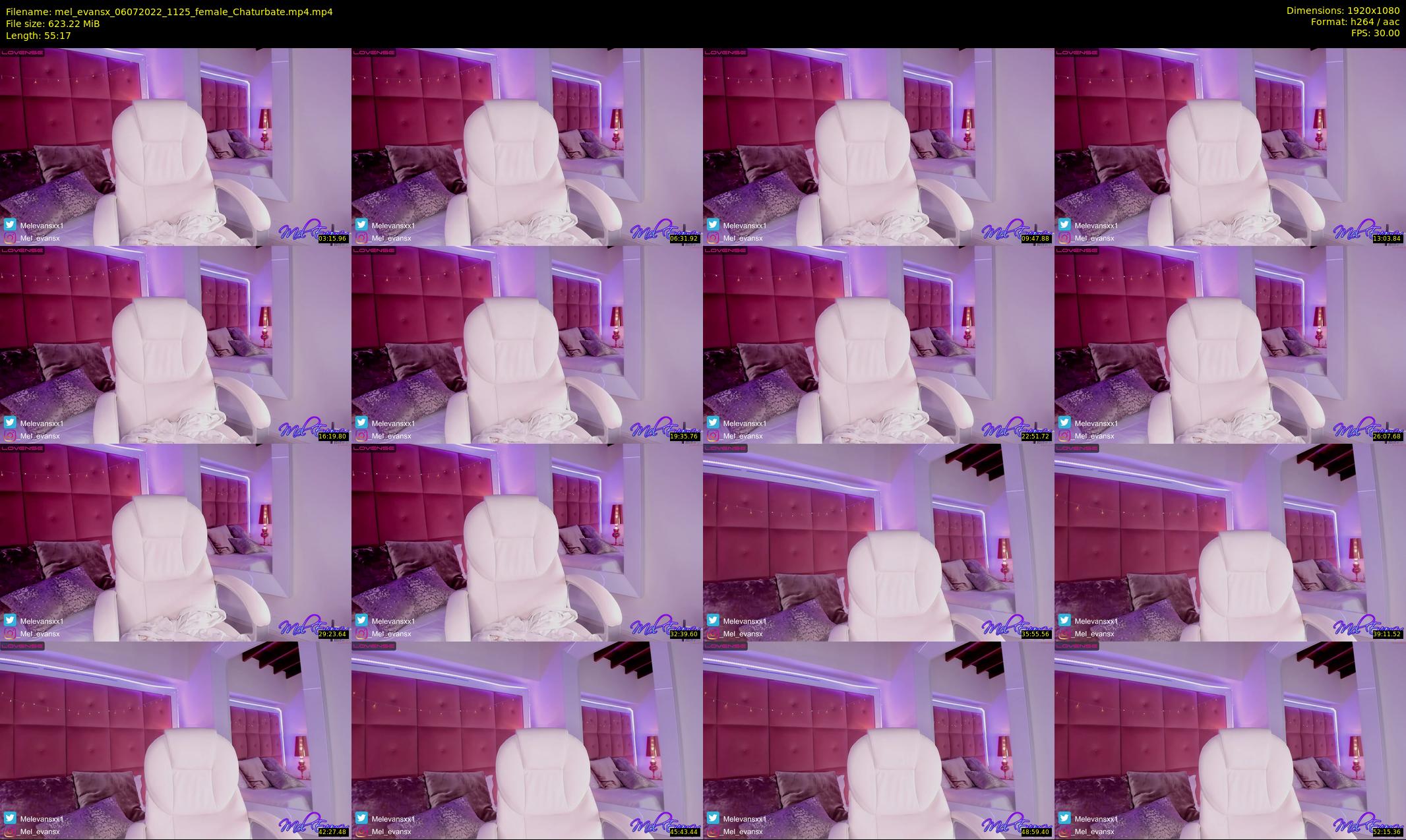 mel_evansx — 56 minute Chaturbate female cam show recording, 1080p, Jul 6, 2022