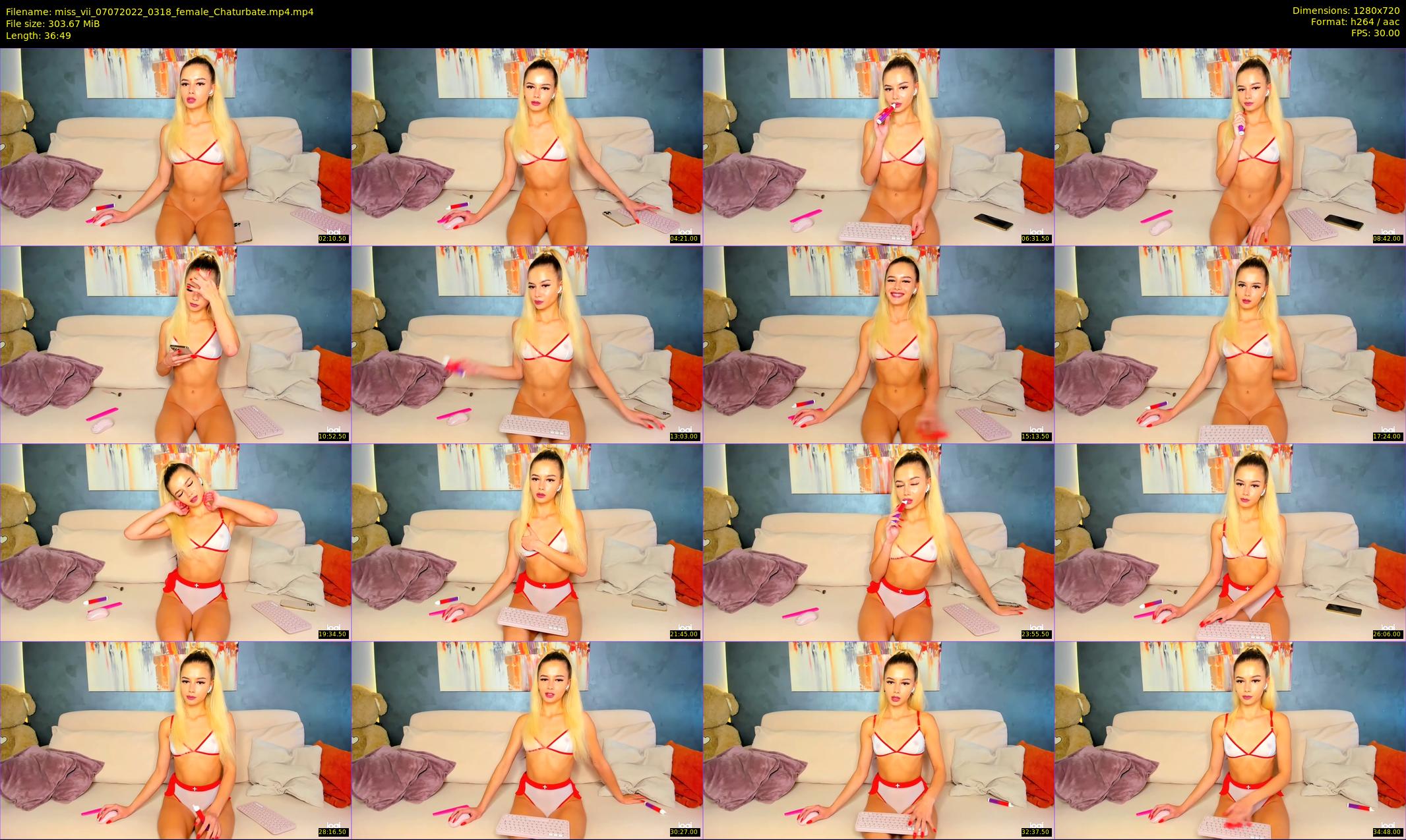 miss_vii — 37 minute Chaturbate female cam show recording, 720p, Jul 7, 2022