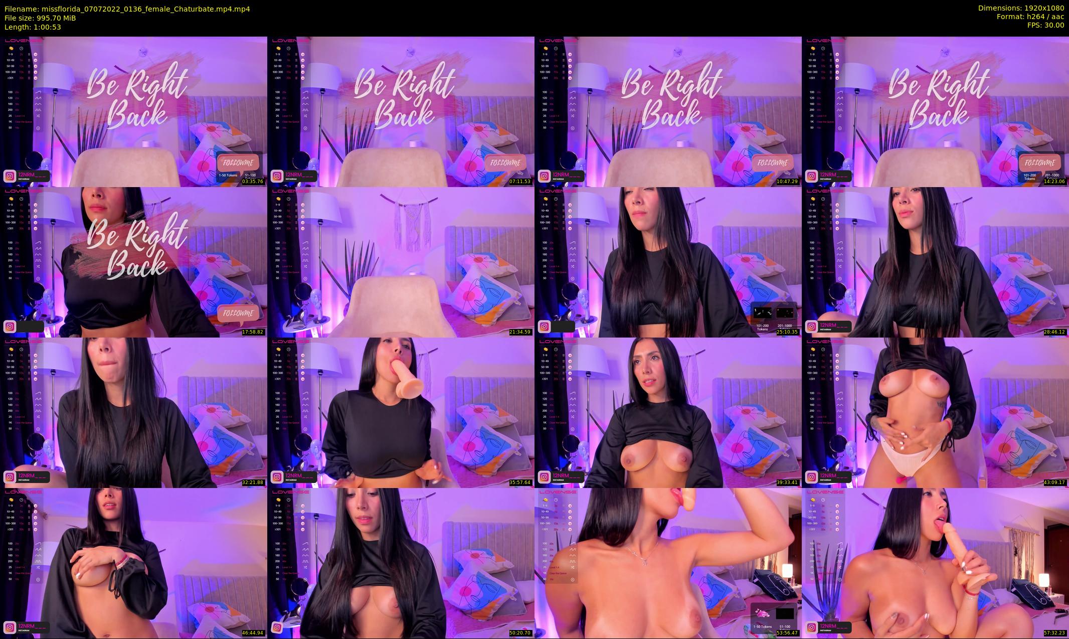 missflorida — 61 minute Chaturbate female cam show recording, 1080p, Jul 7, 2022