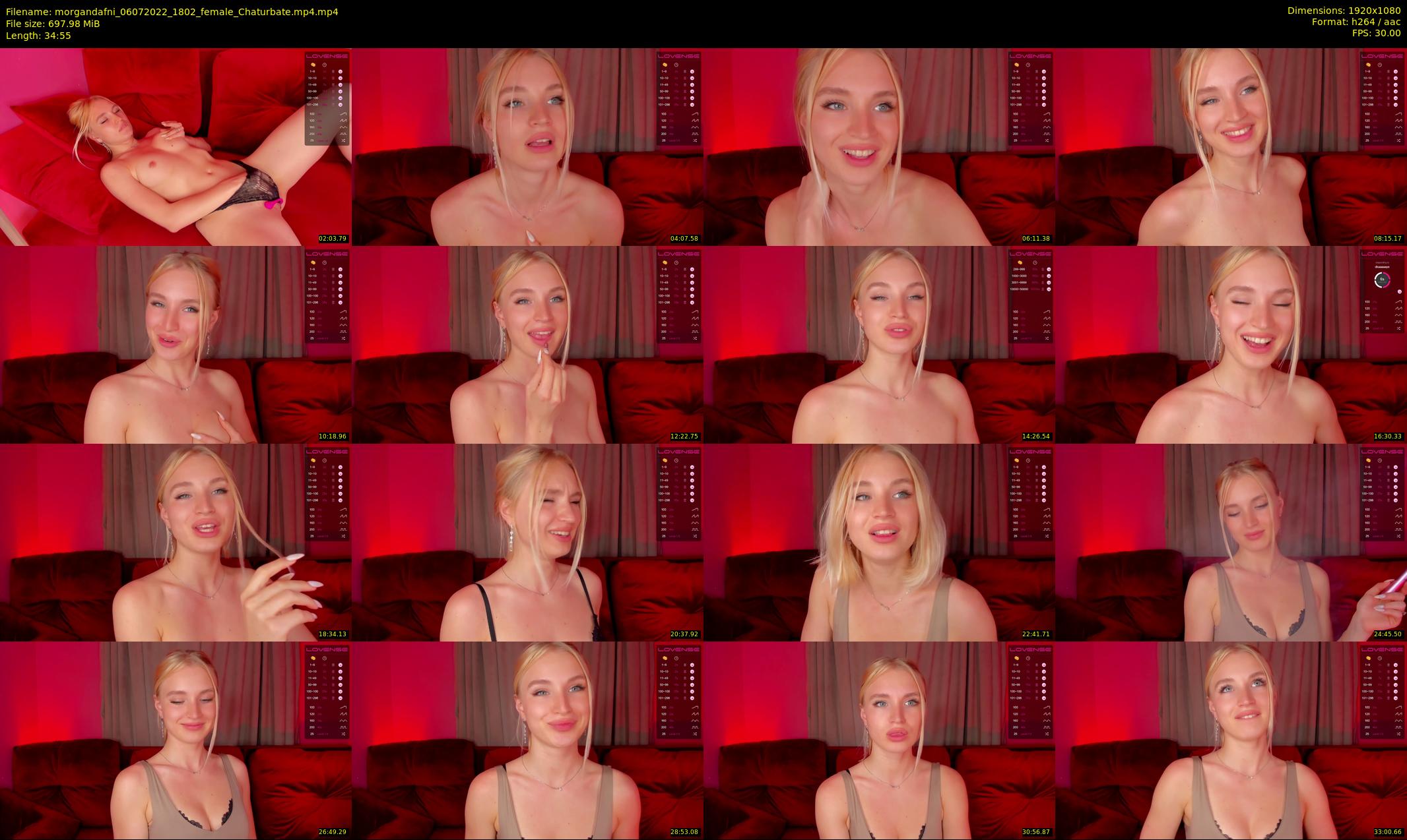 morgandafni — 35 minute Chaturbate couple cam show recording, 1080p, Jul 6, 2022