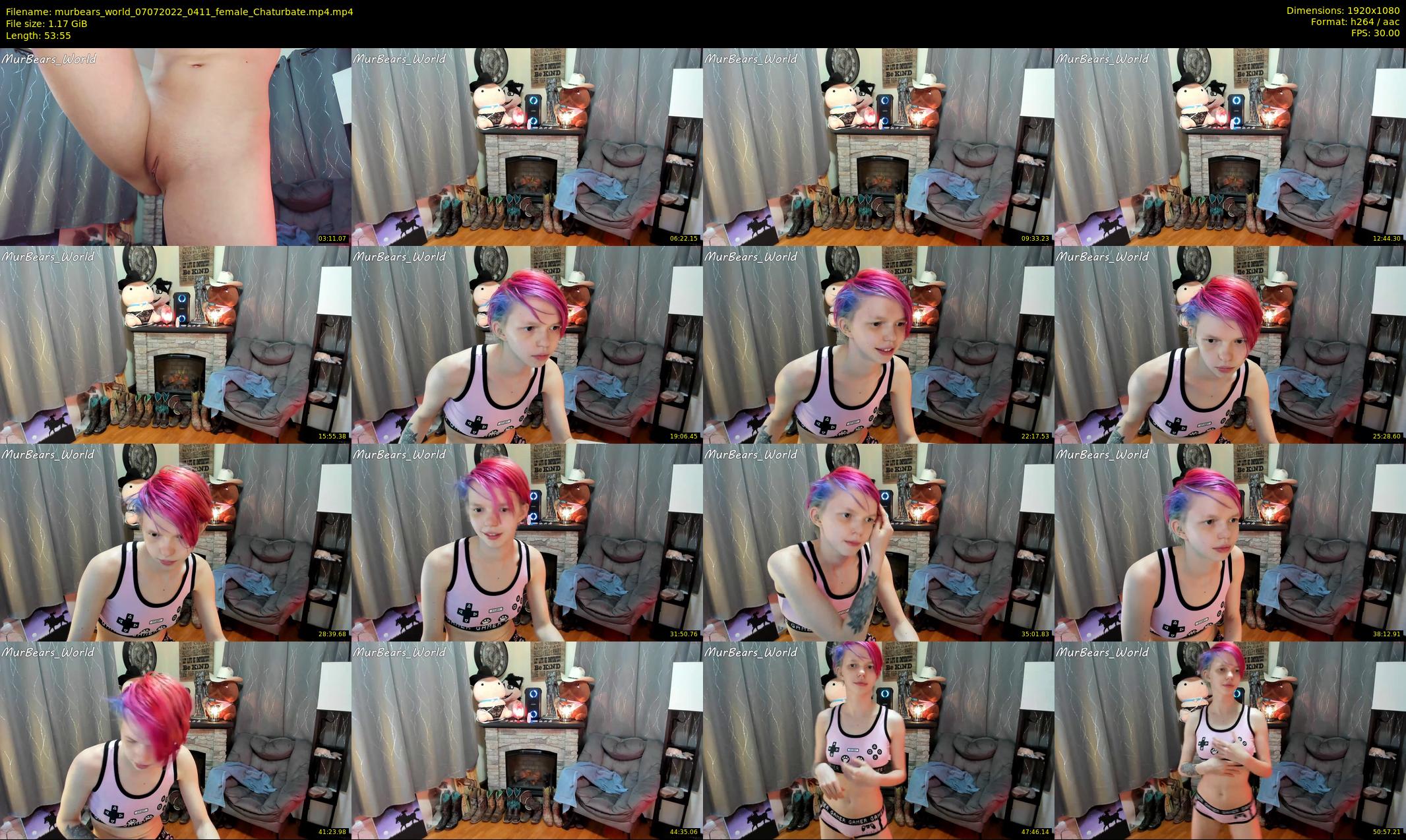murbears_world — 54 minute Chaturbate female cam show recording, 1080p, Jul 7, 2022