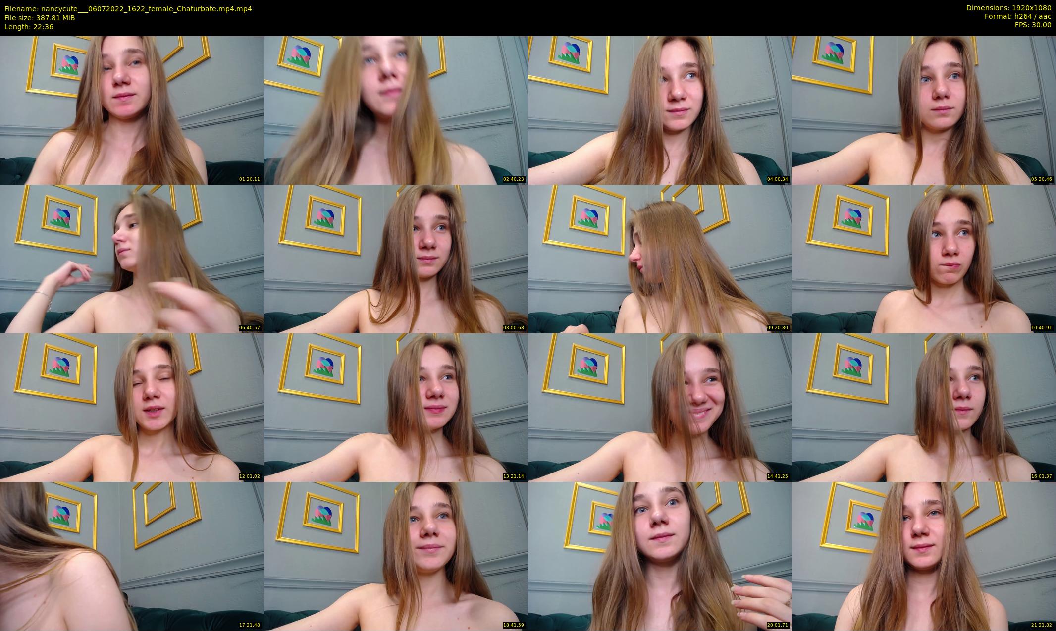 nancycute__ — 23 minute Chaturbate female cam show recording, 1080p, Jul 6, 2022