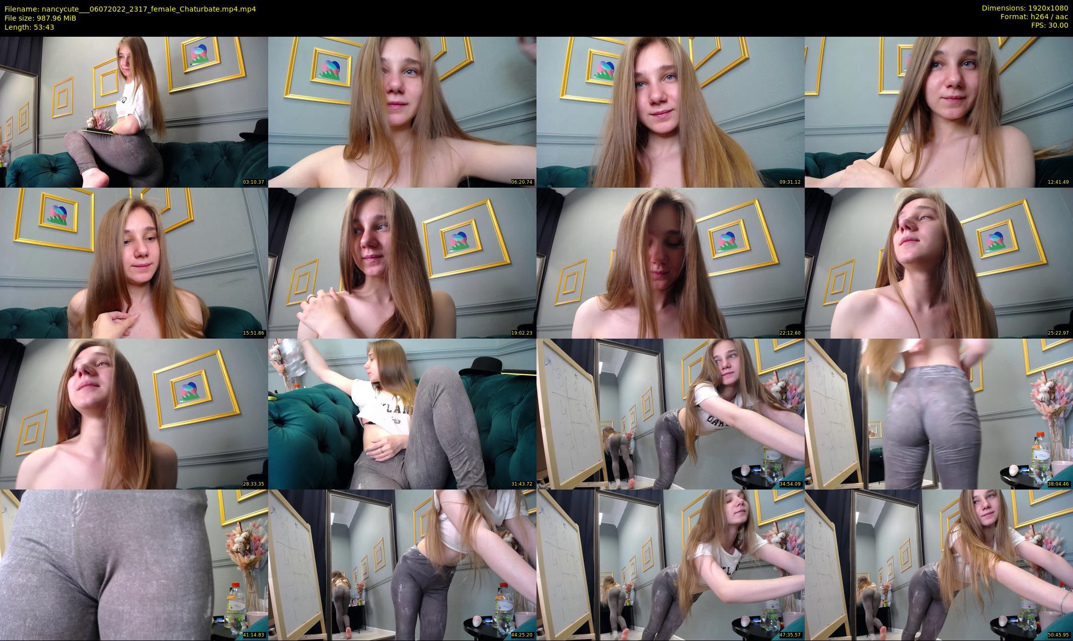 nancycute__ — 54 minute Chaturbate female cam show recording, 1080p, Jul 6, 2022