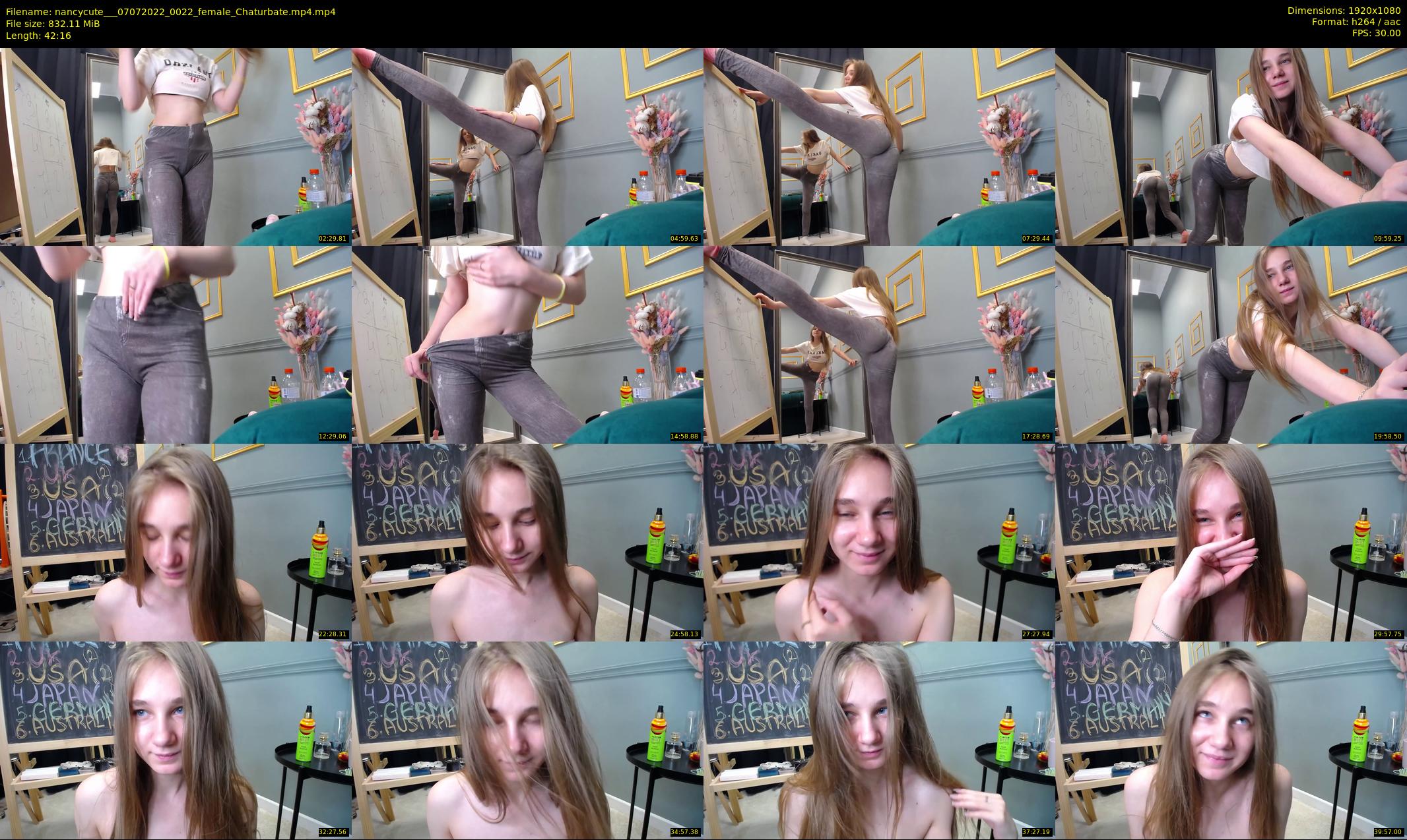 nancycute__ — 43 minute Chaturbate female cam show recording, 1080p, Jul 7, 2022