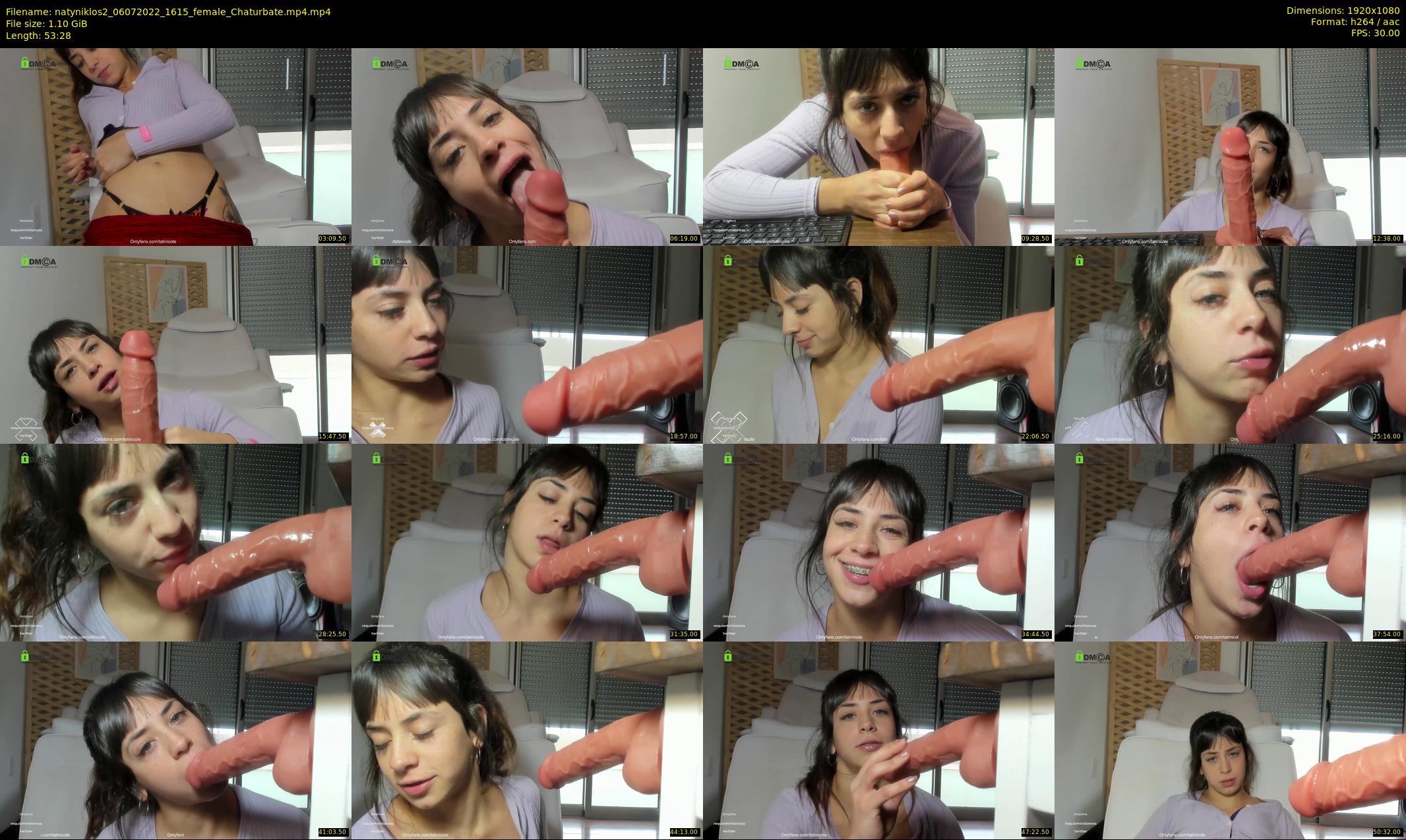 natyniklos2 — 54 minute Chaturbate couple cam show recording, 1080p, Jul 6, 2022
