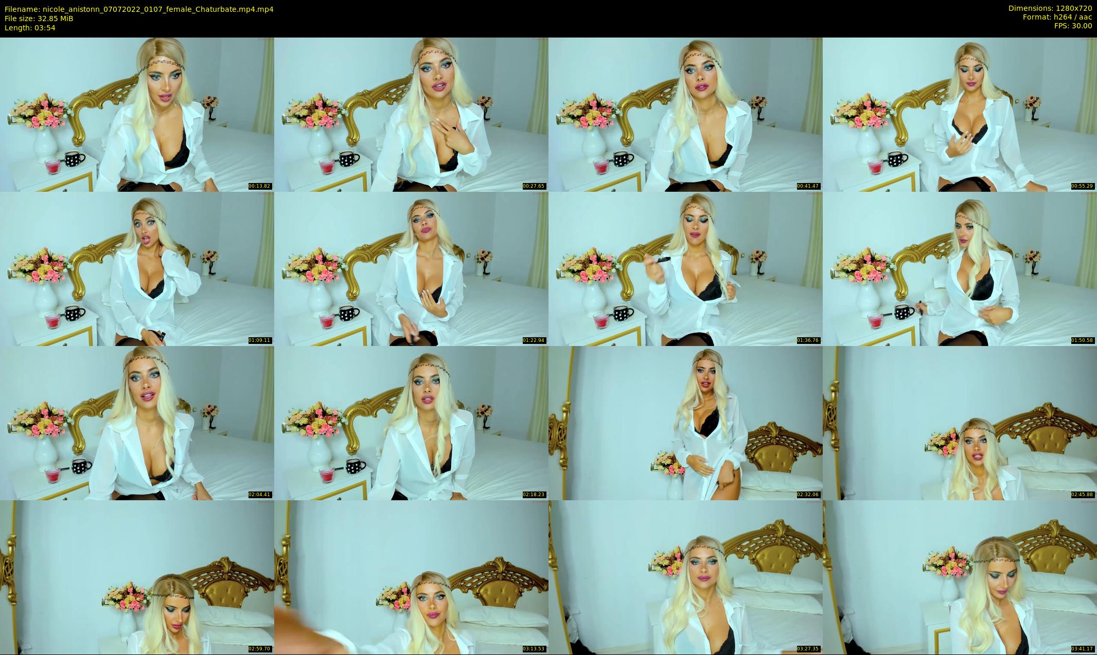 nicole_anistonn — 4 minute Chaturbate female cam show recording, 720p, Jul 7, 2022