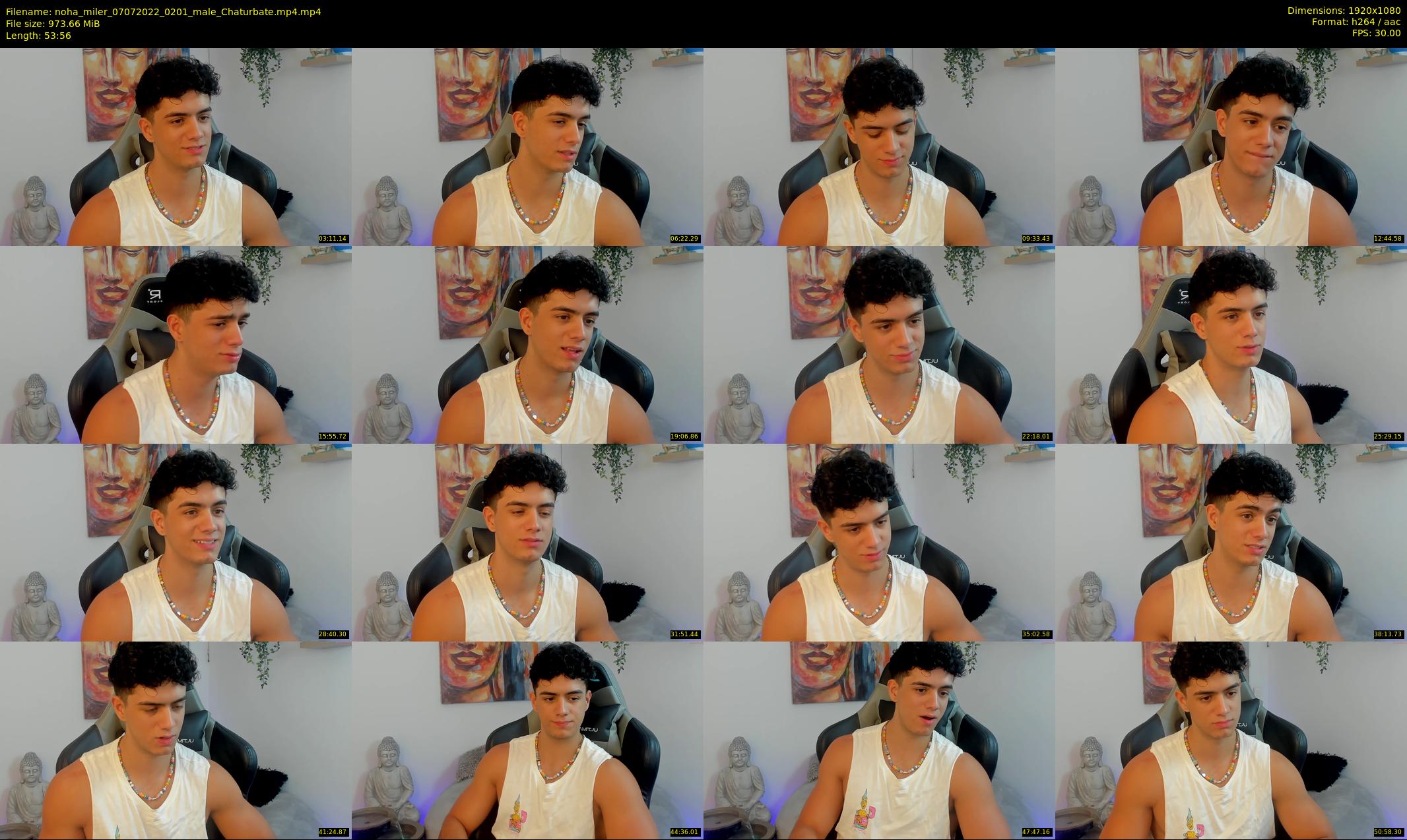 noha_miler — 54 minute Chaturbate male cam show recording, 1080p, Jul 7, 2022