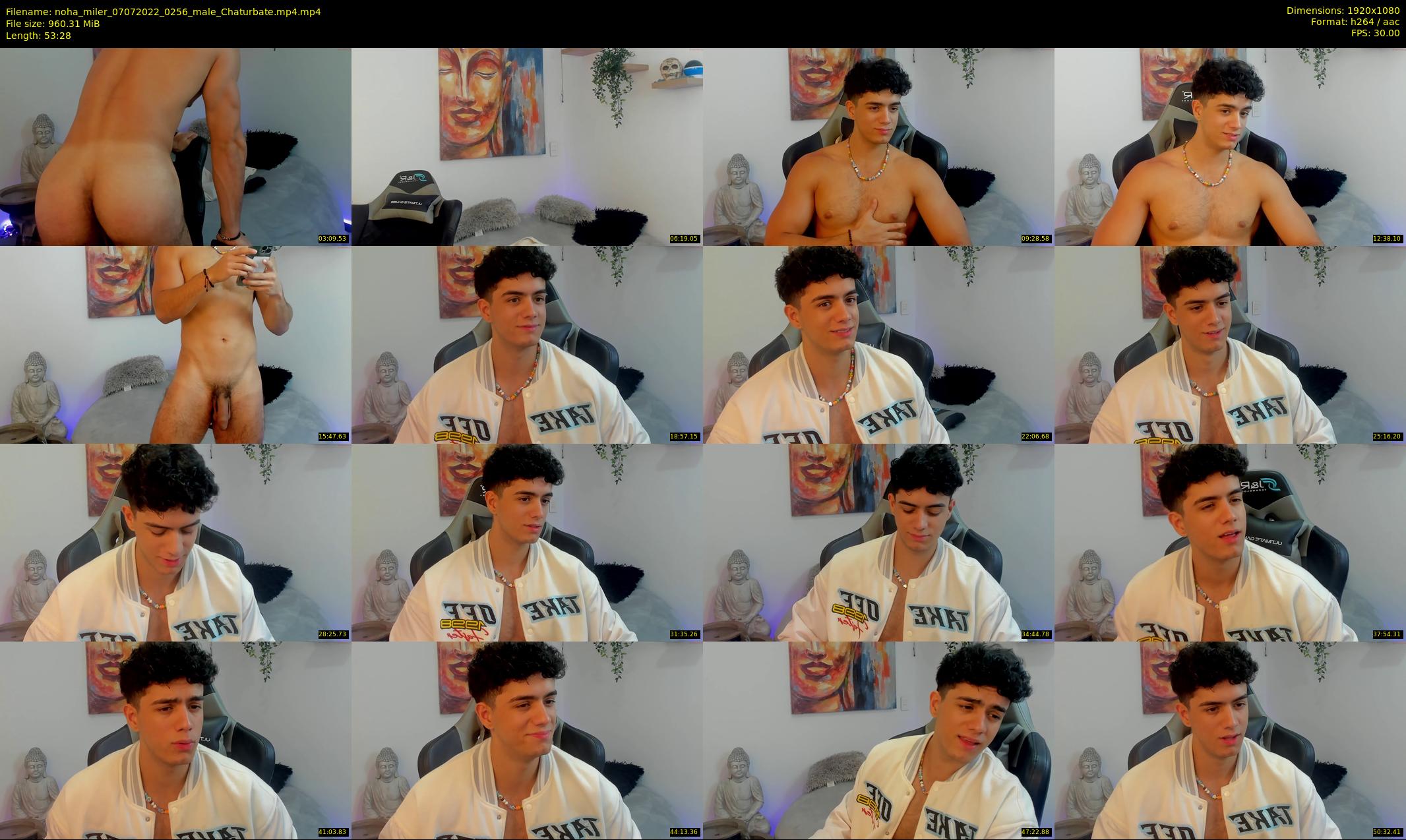 noha_miler — 54 minute Chaturbate male cam show recording, 1080p, Jul 7, 2022