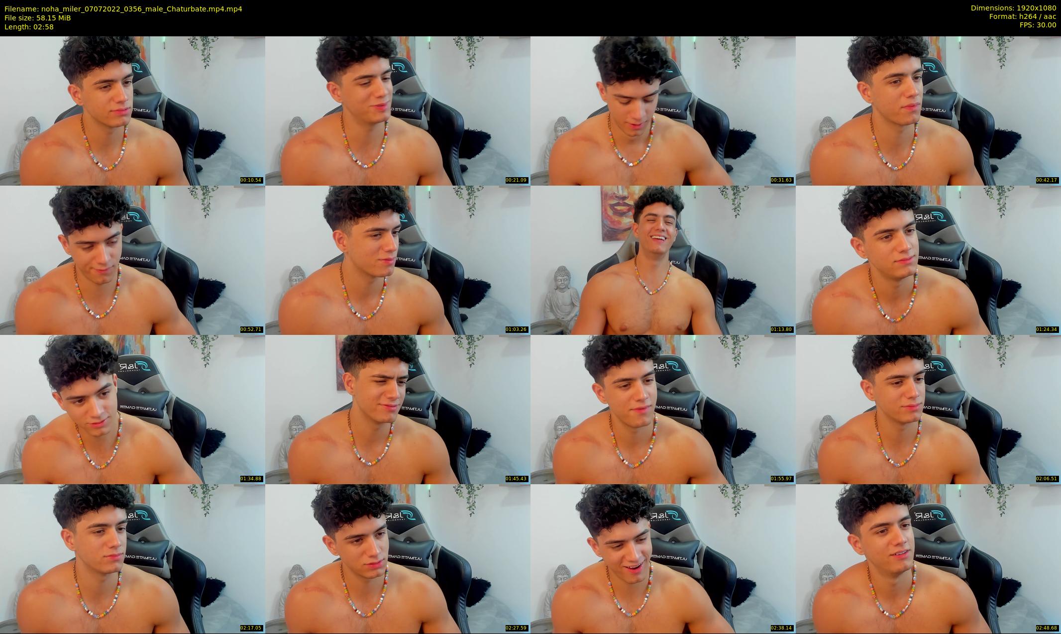 noha_miler — 3 minute Chaturbate male cam show recording, 1080p, Jul 7, 2022