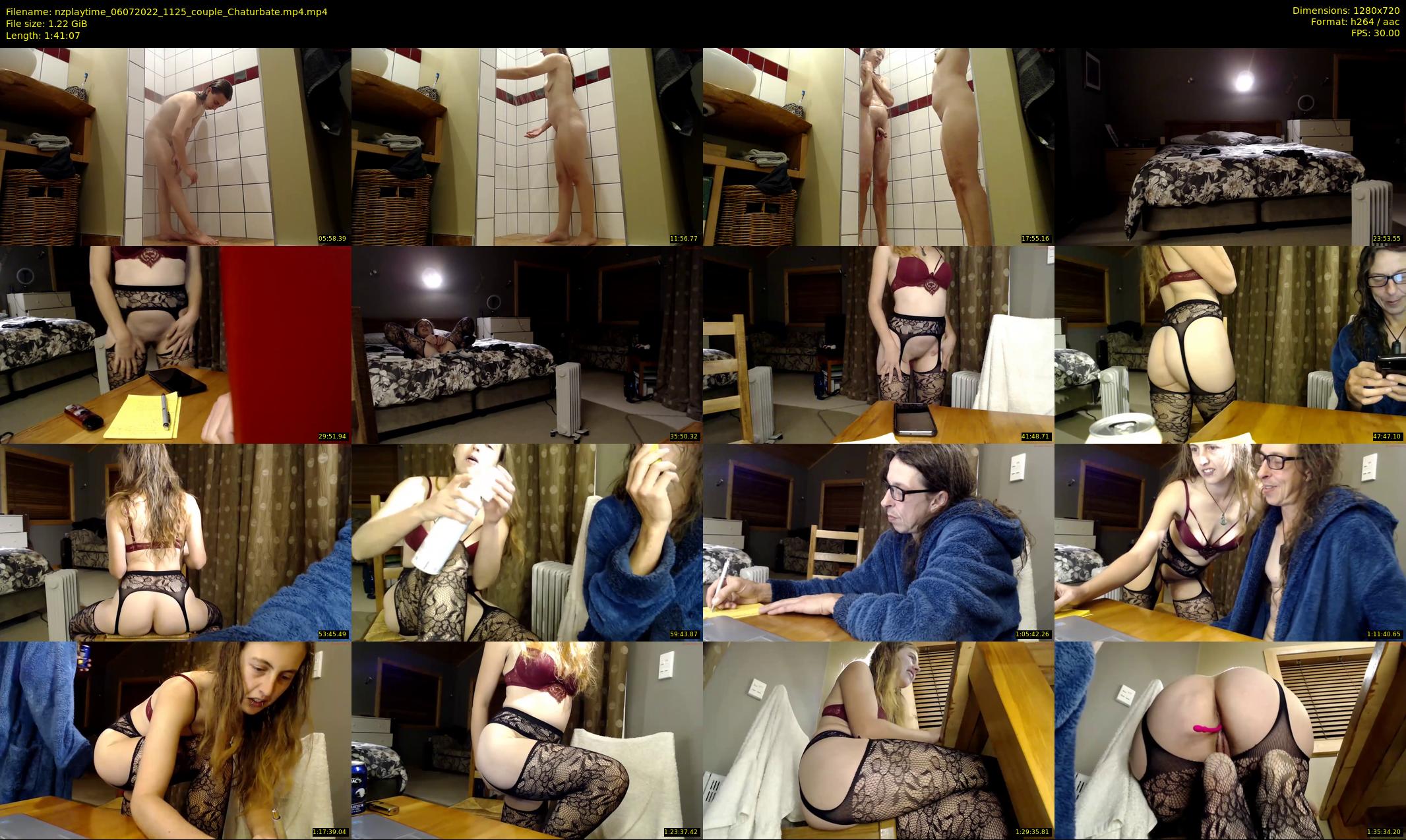 nzplaytime — 102 minute Chaturbate couple cam show recording, 720p, Jul 6, 2022