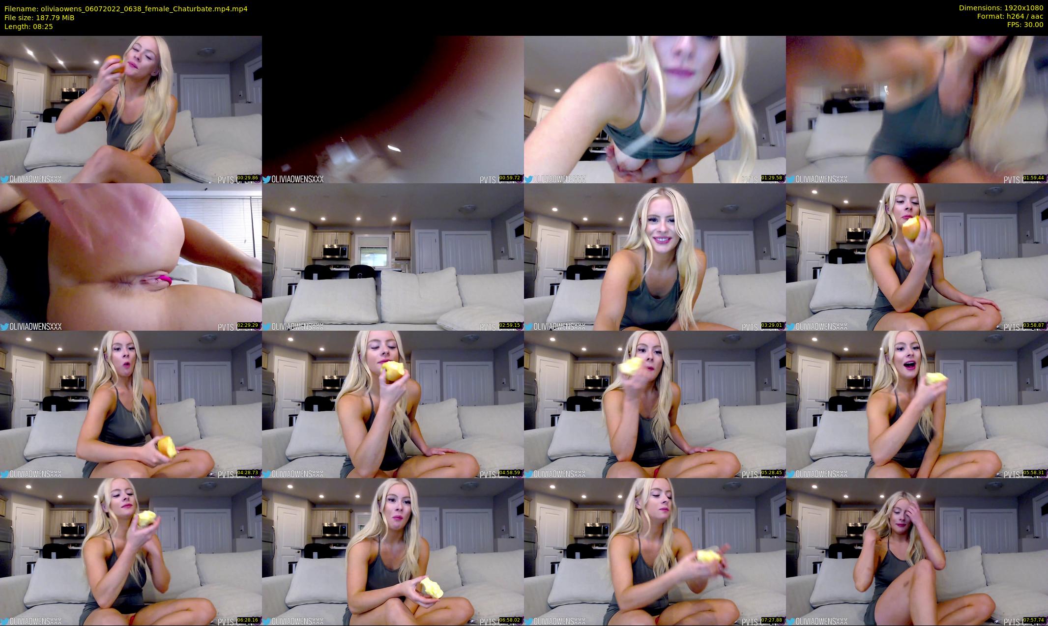 oliviaowens — 9 minute Chaturbate female cam show recording, 1080p, Jul 6, 2022