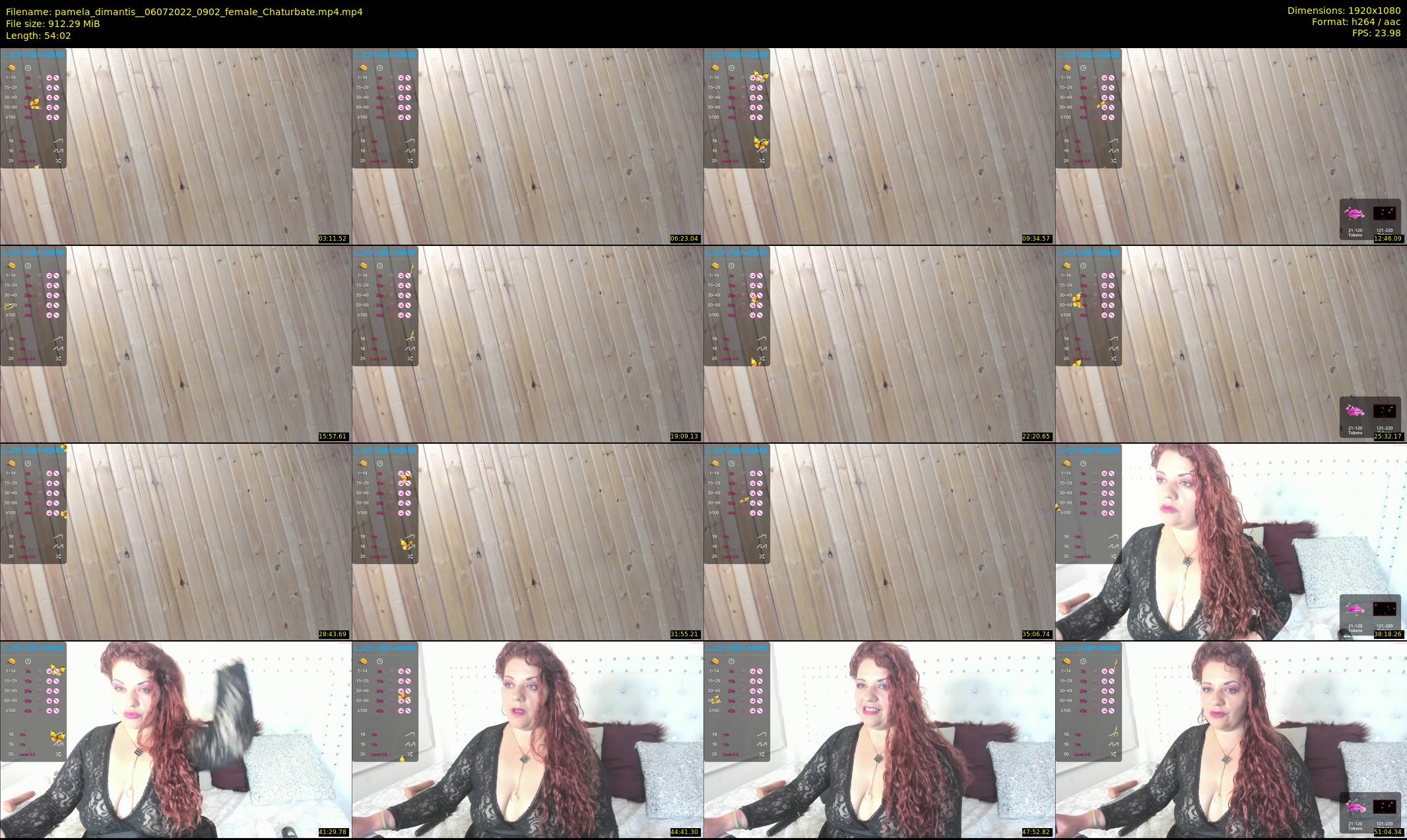 pamela_dimantis_ — 55 minute Chaturbate female cam show recording, 1080p, Jul 6, 2022