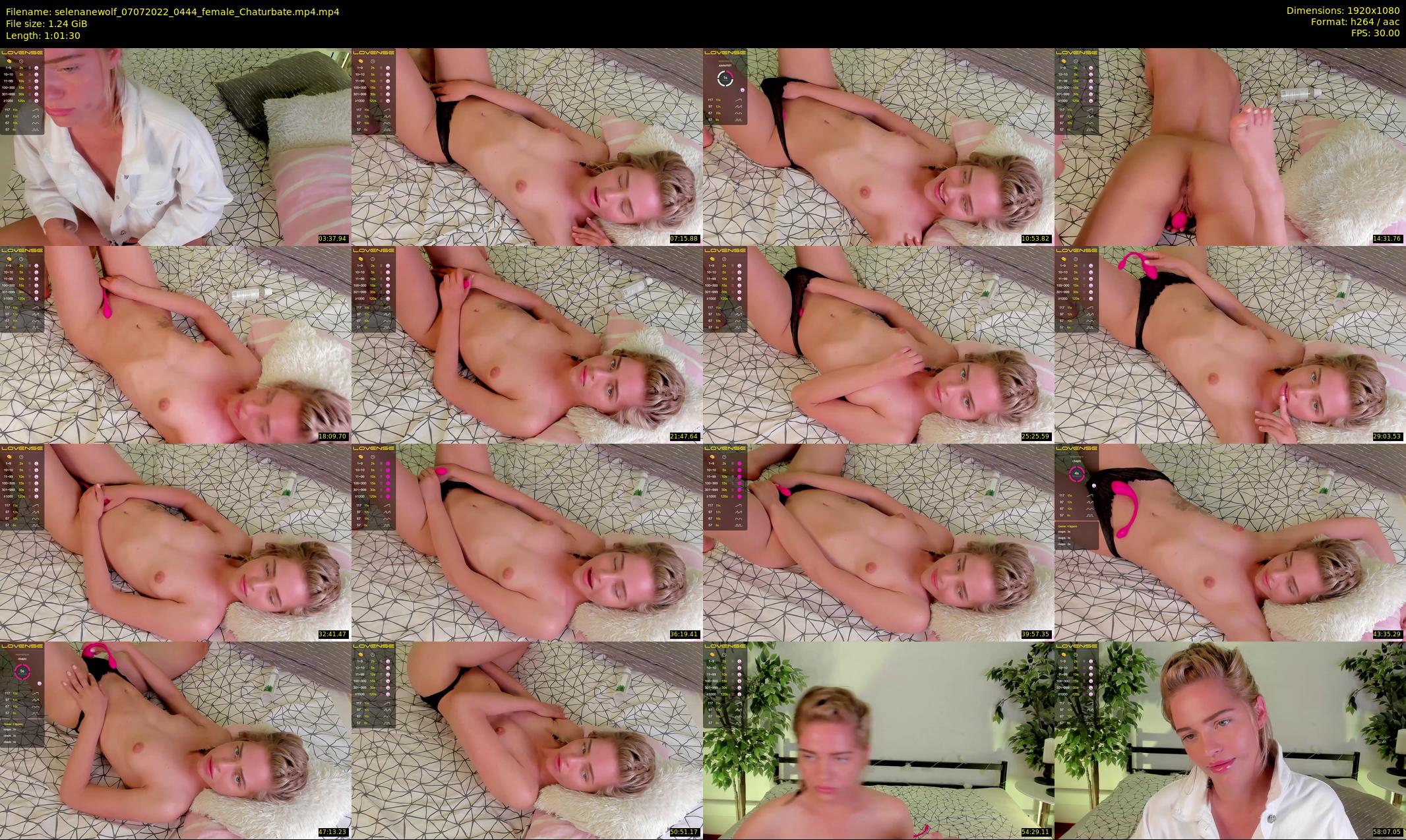 selenanewolf — 62 minute Chaturbate couple cam show recording, 1080p, Jul 7, 2022