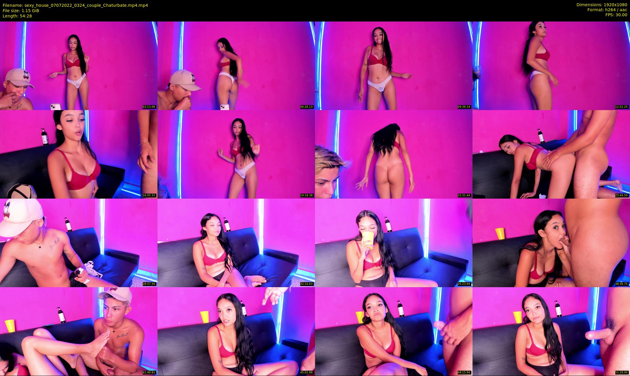 sexy_house — 55 minute Chaturbate couple cam show recording, 1080p, Jul 7, 2022