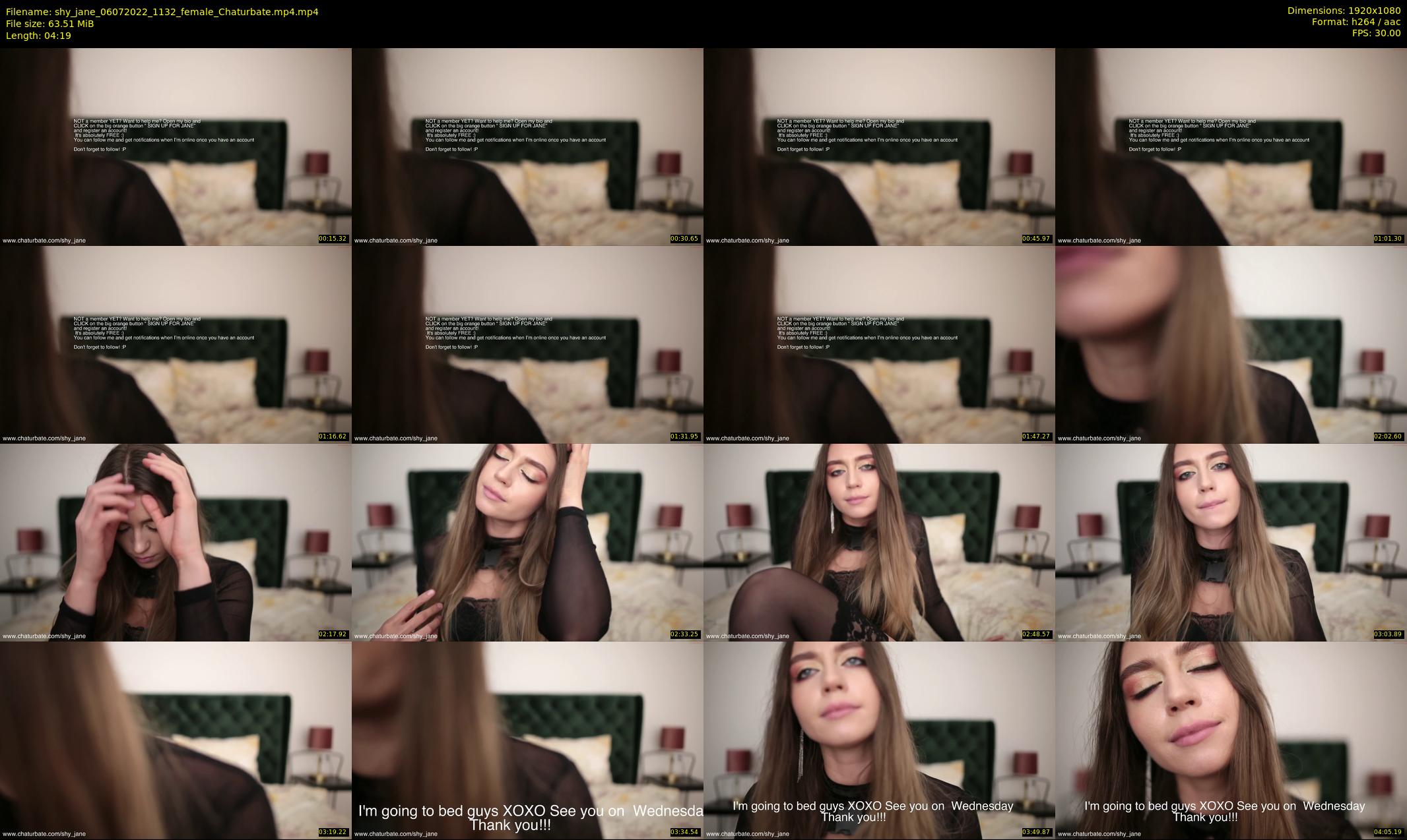 shy_jane — 5 minute Chaturbate female cam show recording, 1080p, Jul 6, 2022