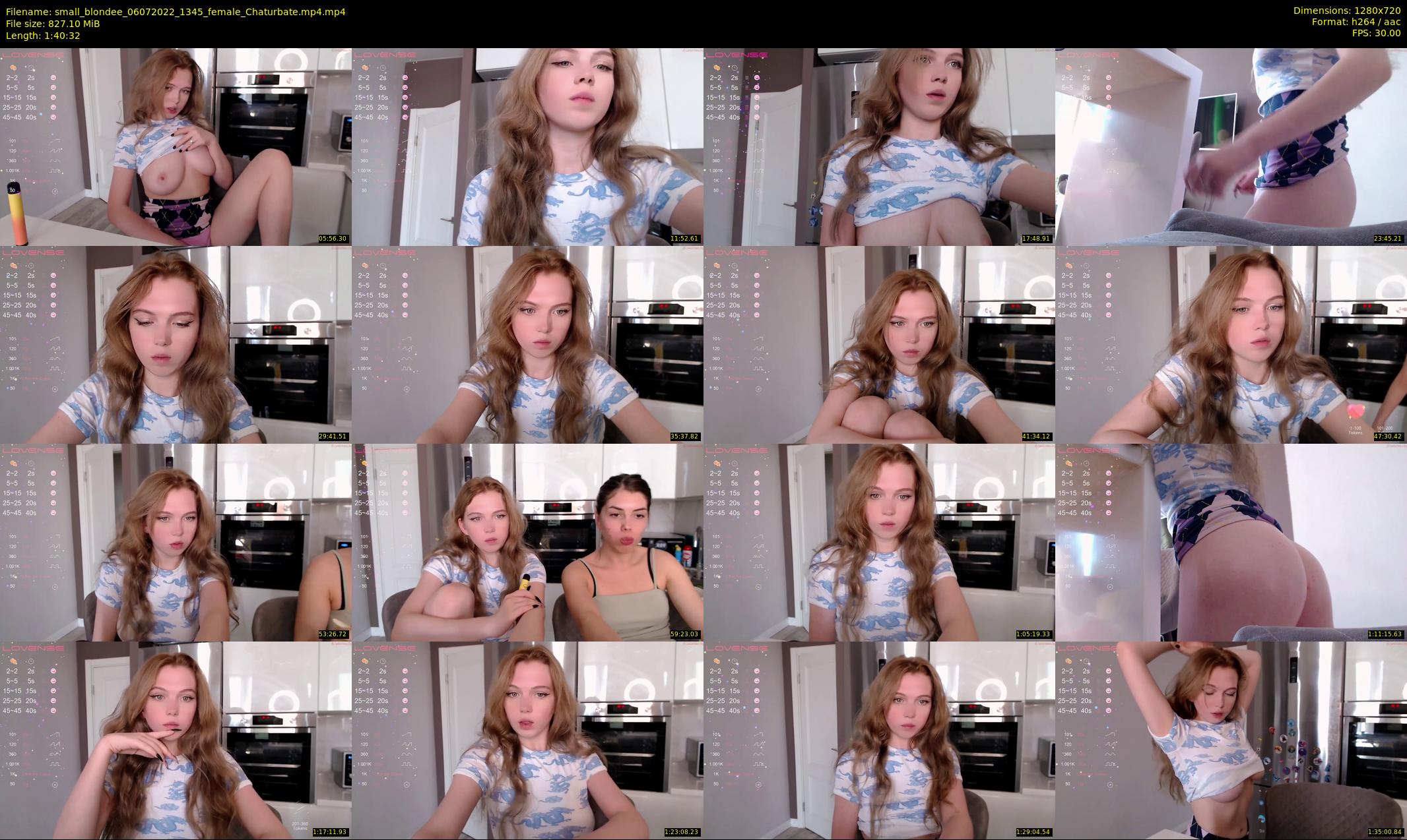 small_blondee — 101 minute Chaturbate female cam show recording, 720p, Jul 6, 2022