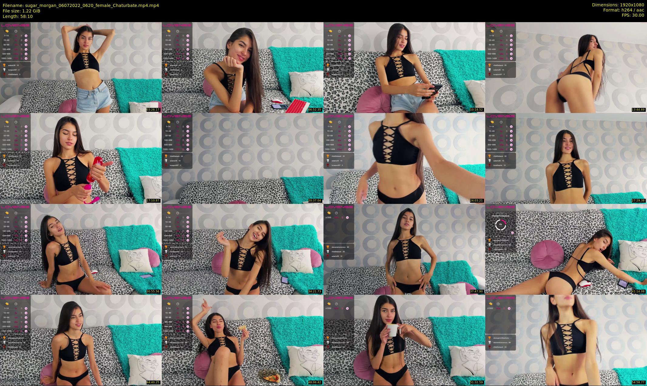 sugar_morgan — 59 minute Chaturbate female cam show recording, 1080p, Jul 6, 2022