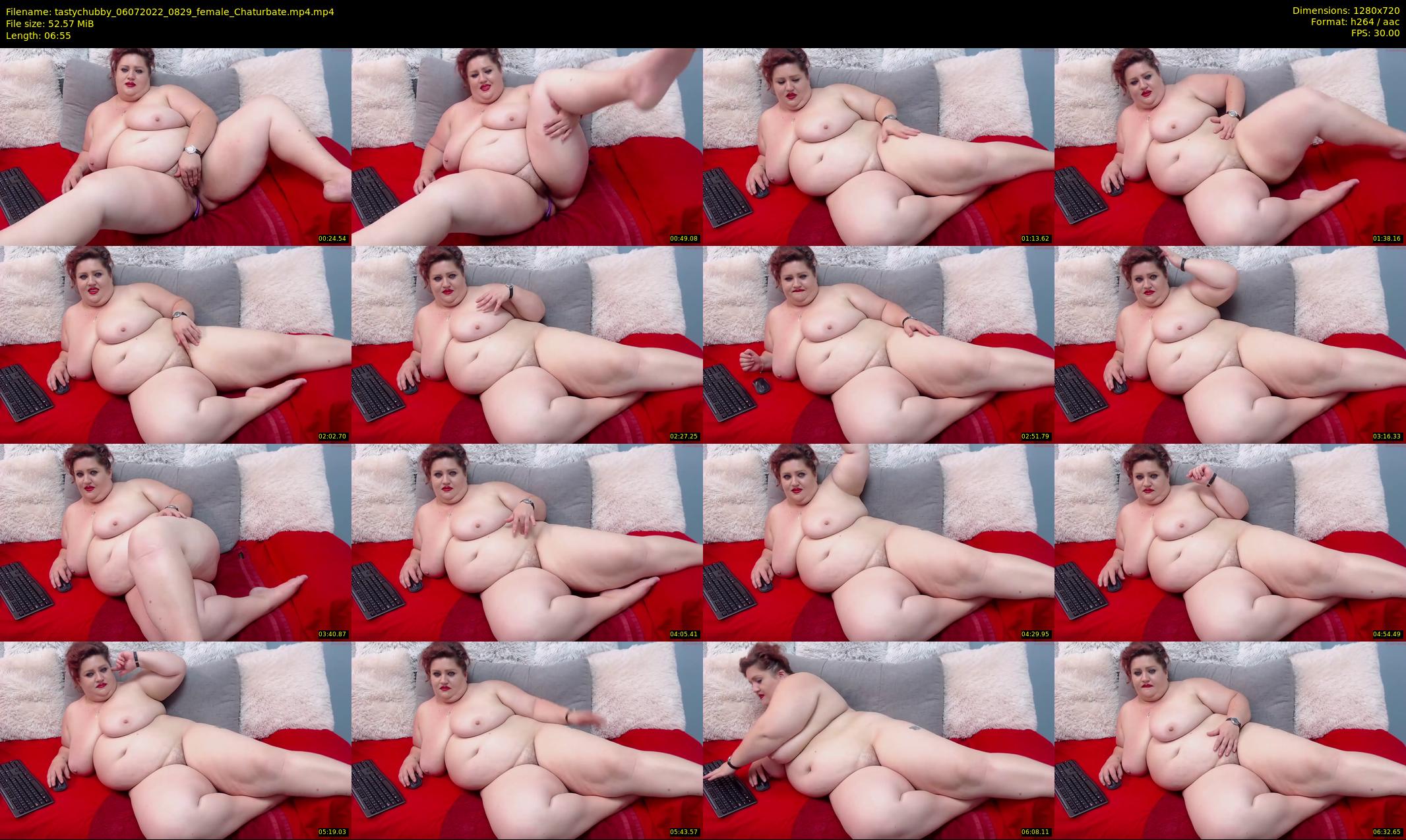 tastychubby — 7 minute Chaturbate female cam show recording, 720p, Jul 6, 2022
