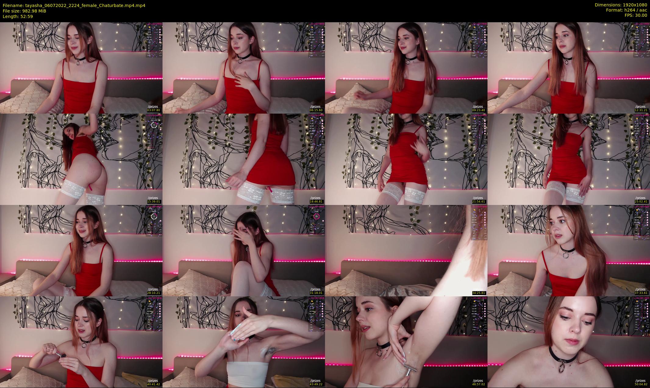 tayasha — 53 minute Chaturbate female cam show recording, 1080p, Jul 6, 2022