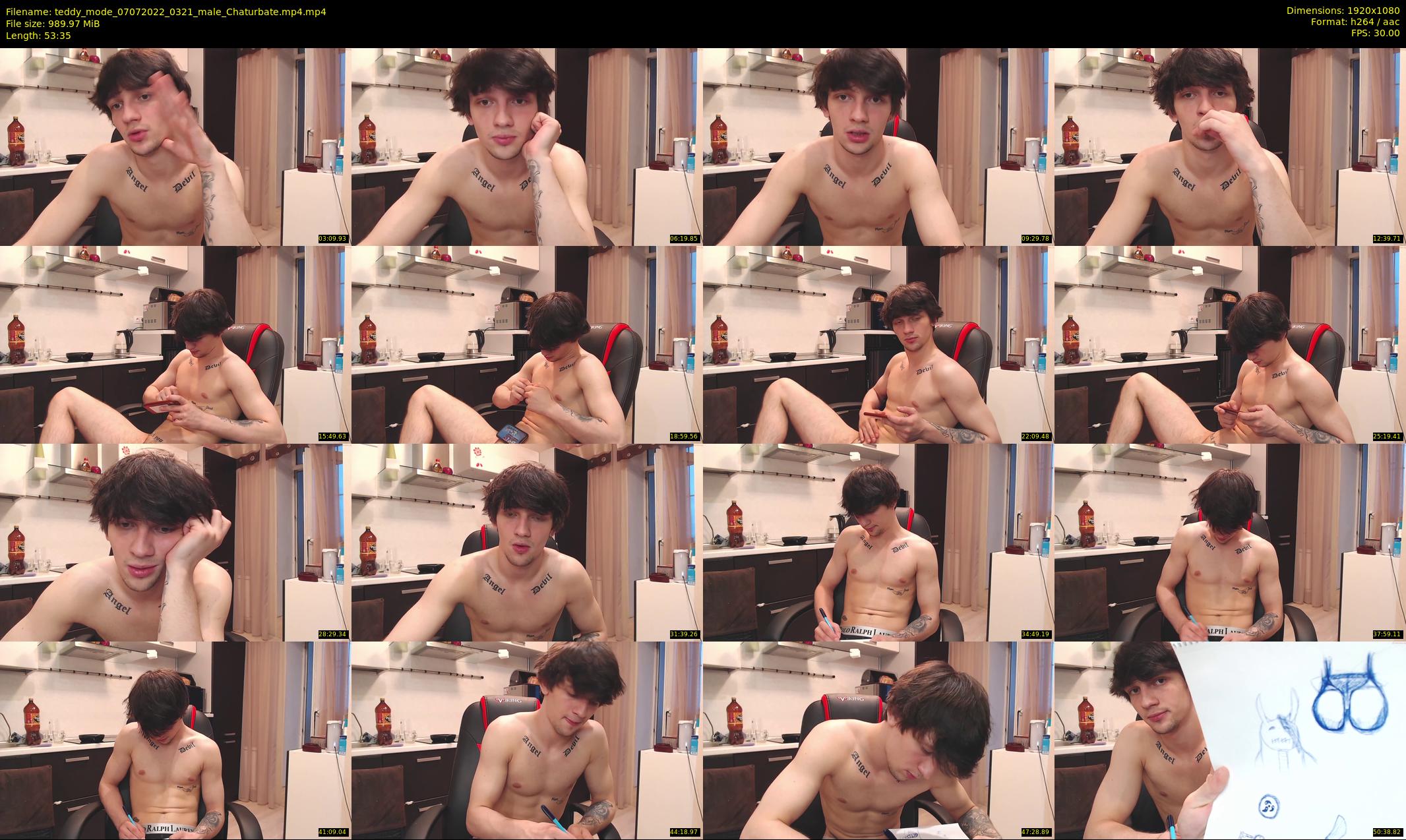 teddy_mode — 54 minute Chaturbate couple cam show recording, 1080p, Jul 7, 2022