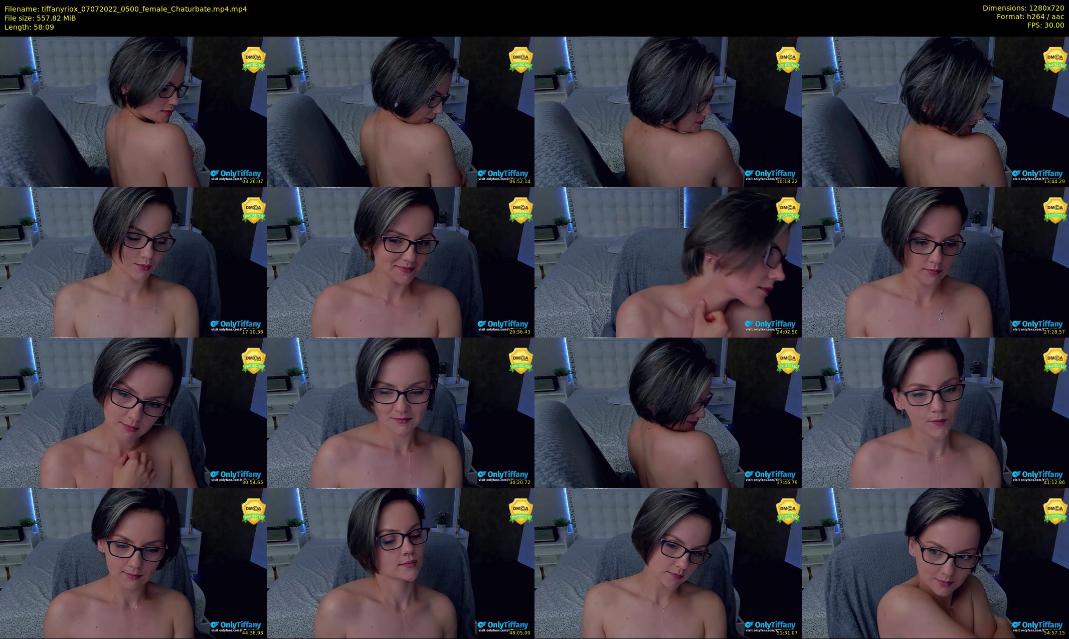 tiffanyriox — 59 minute Chaturbate female cam show recording, 720p, Jul 7, 2022