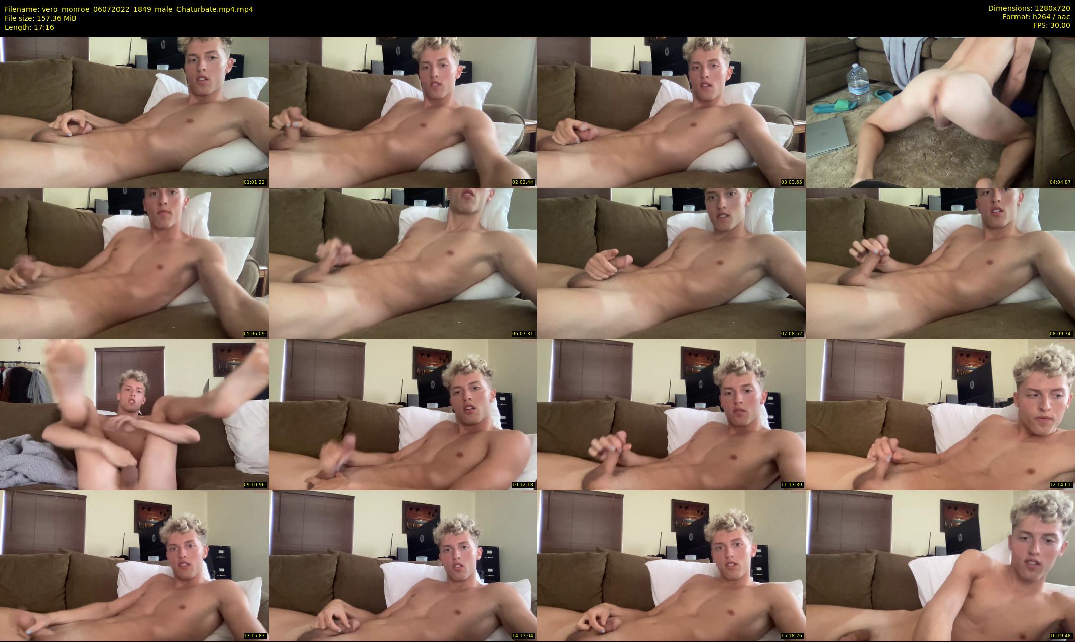 vero_monroe — 18 minute Chaturbate male cam show recording, 720p, Jul 6, 2022