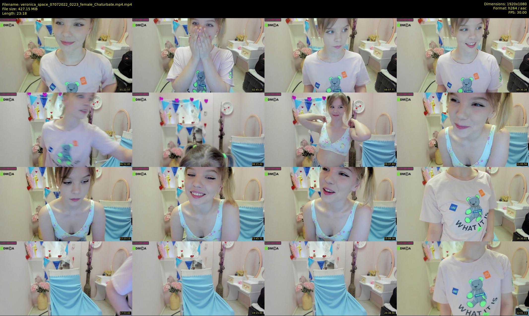 veronica_space — 24 minute Chaturbate female cam show recording, 1080p, Jul 7, 2022