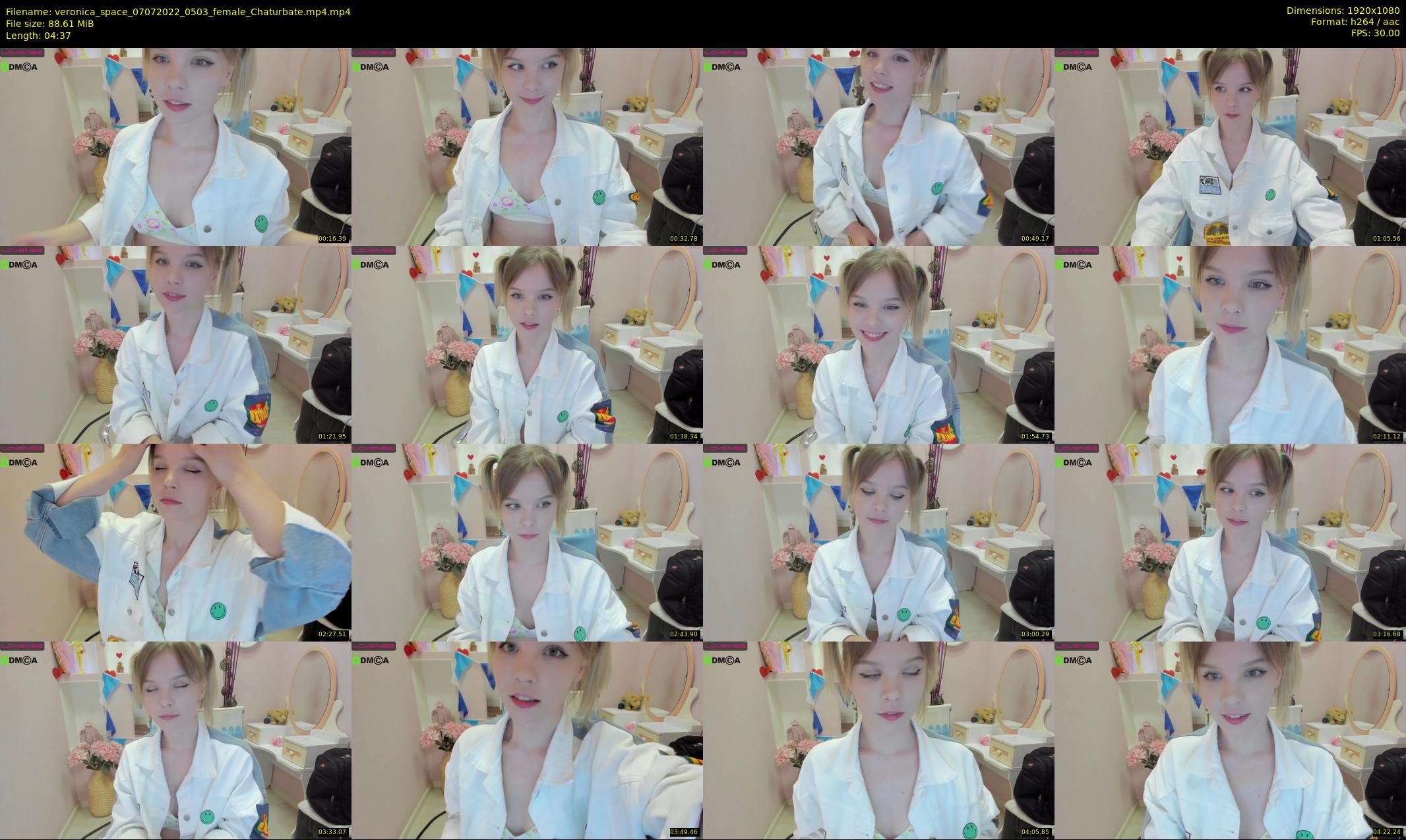 veronica_space — 5 minute Chaturbate female cam show recording, 1080p, Jul 7, 2022