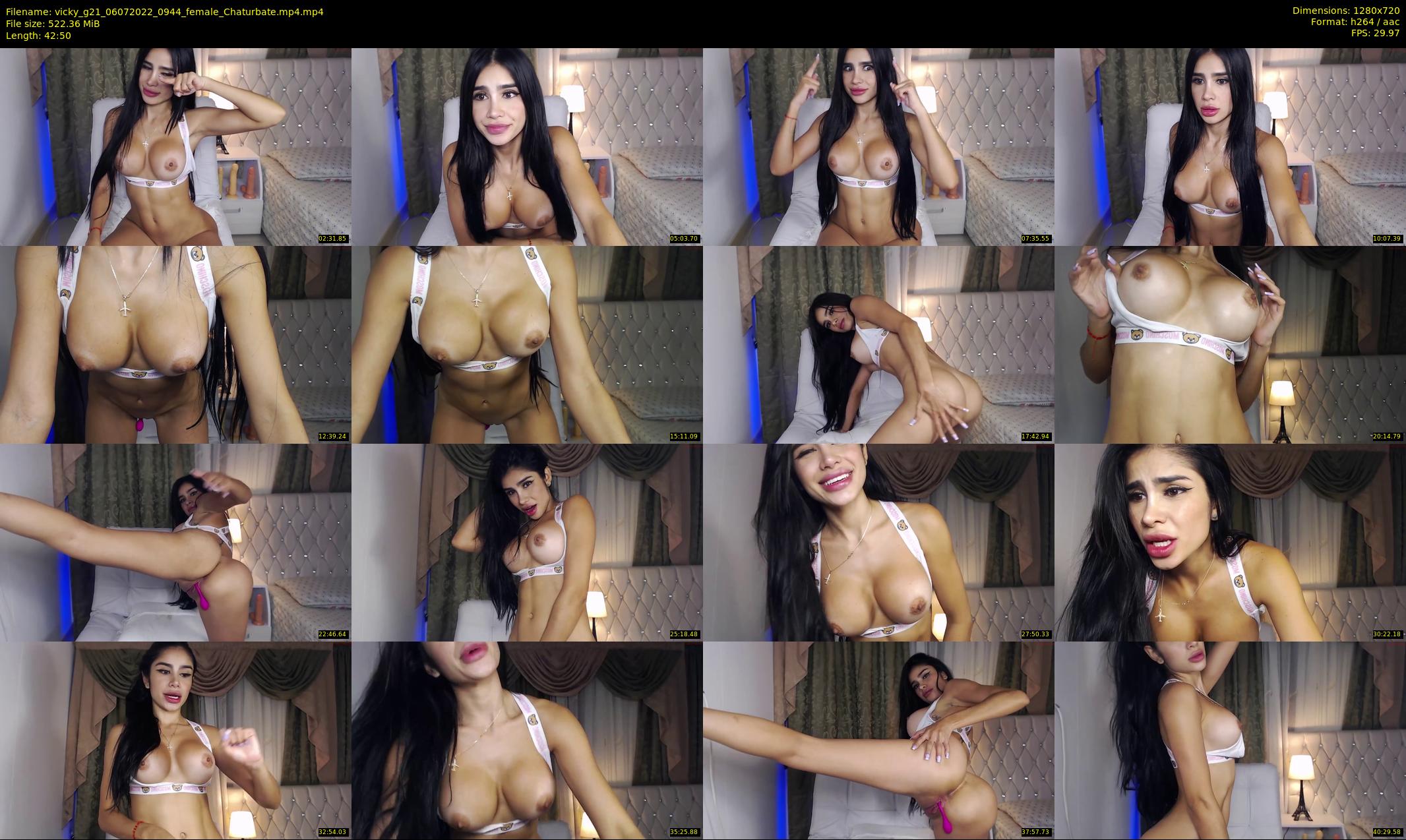 vicky_g21 — 43 minute Chaturbate female cam show recording, 720p, Jul 6, 2022