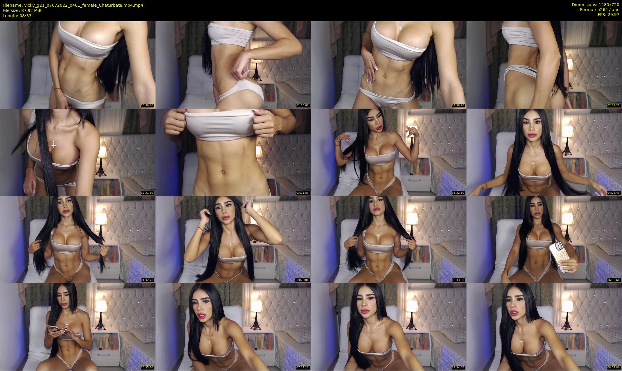 vicky_g21 — 9 minute Chaturbate female cam show recording, 720p, Jul 7, 2022
