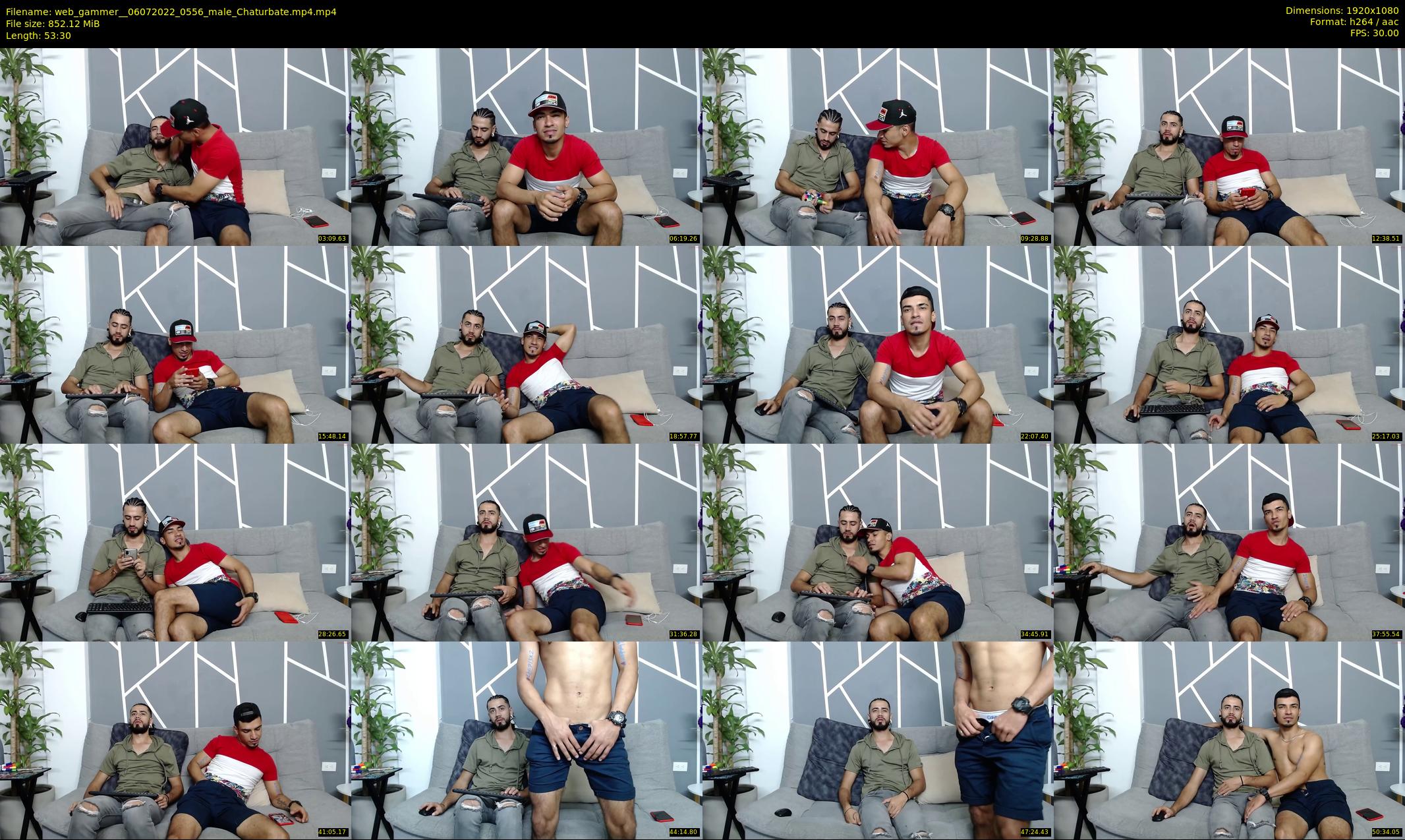 web_gammer_ — 54 minute Chaturbate male cam show recording, 1080p, Jul 6, 2022