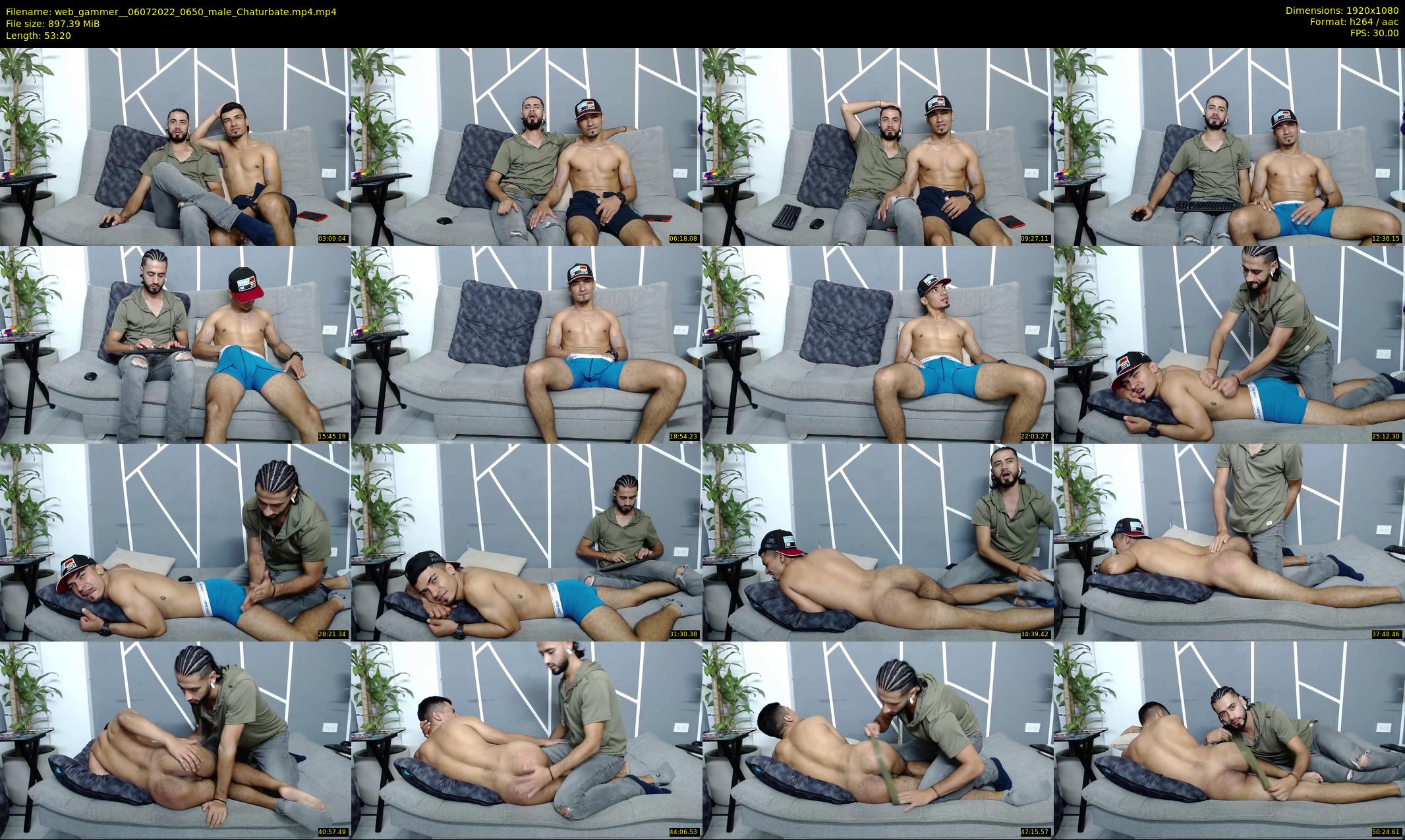 web_gammer_ — 54 minute Chaturbate male cam show recording, 1080p, Jul 6, 2022