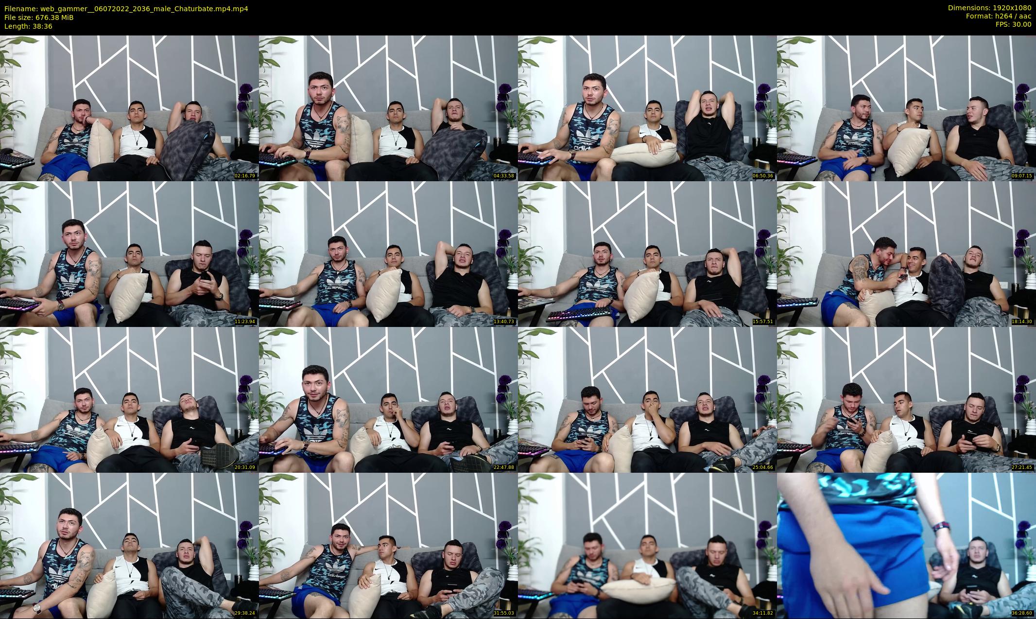 web_gammer_ — 39 minute Chaturbate male cam show recording, 1080p, Jul 6, 2022