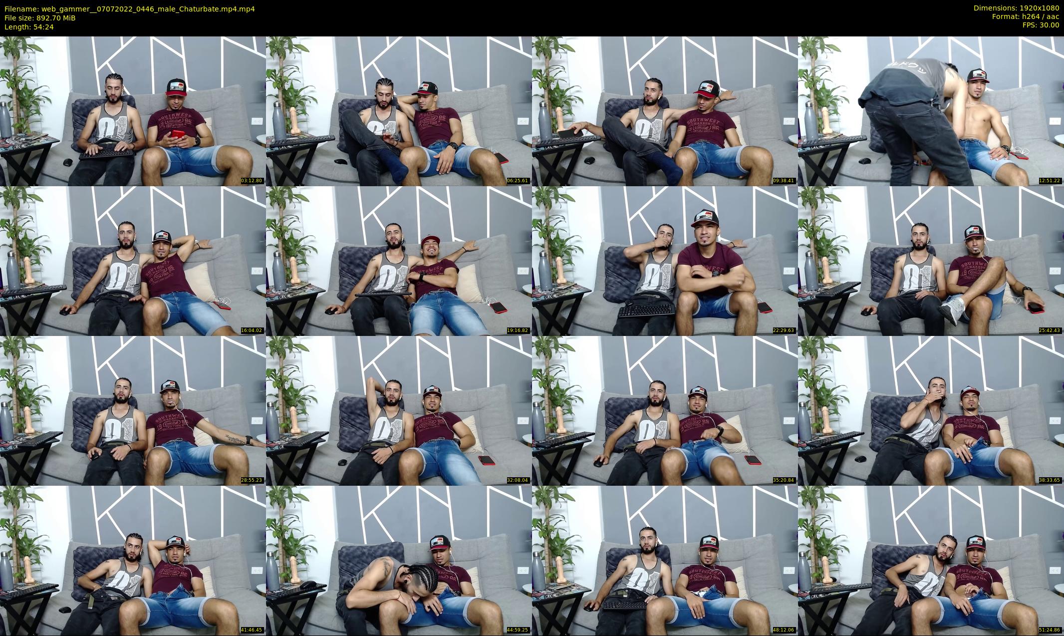 web_gammer_ — 55 minute Chaturbate male cam show recording, 1080p, Jul 7, 2022