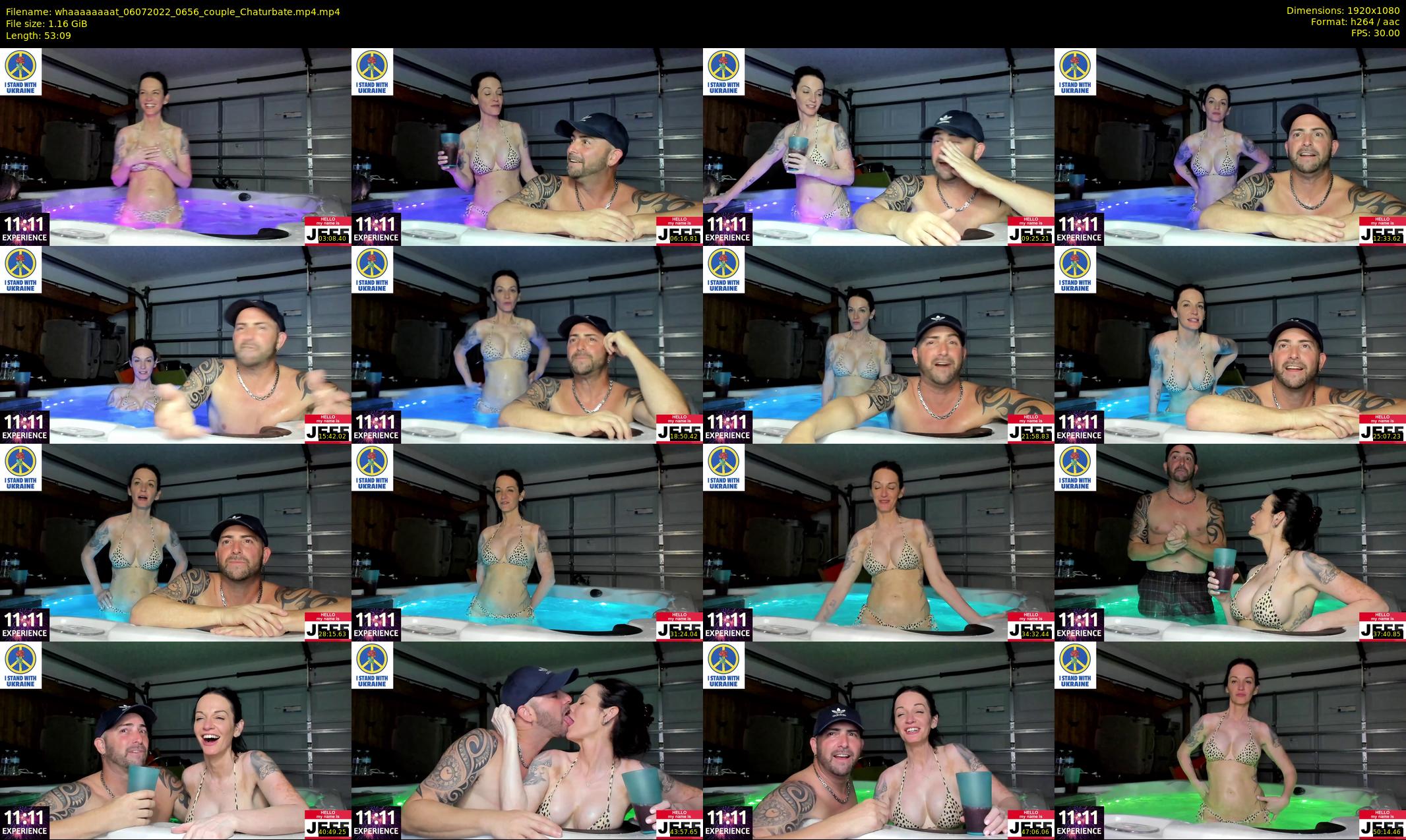 whaaaaaaaat — 54 minute Chaturbate couple cam show recording, 1080p, Jul 6, 2022