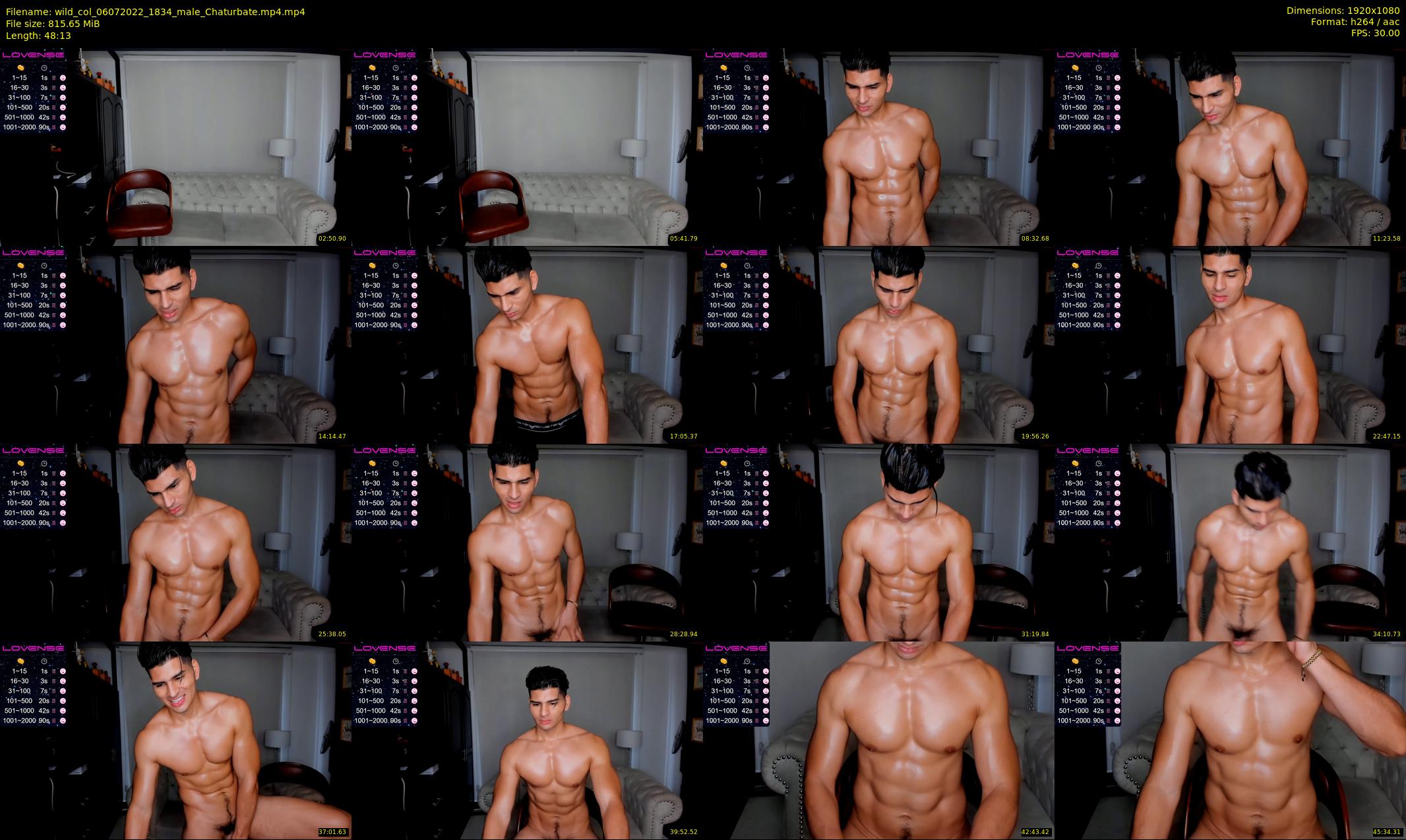 wild_col — 49 minute Chaturbate male cam show recording, 1080p, Jul 6, 2022