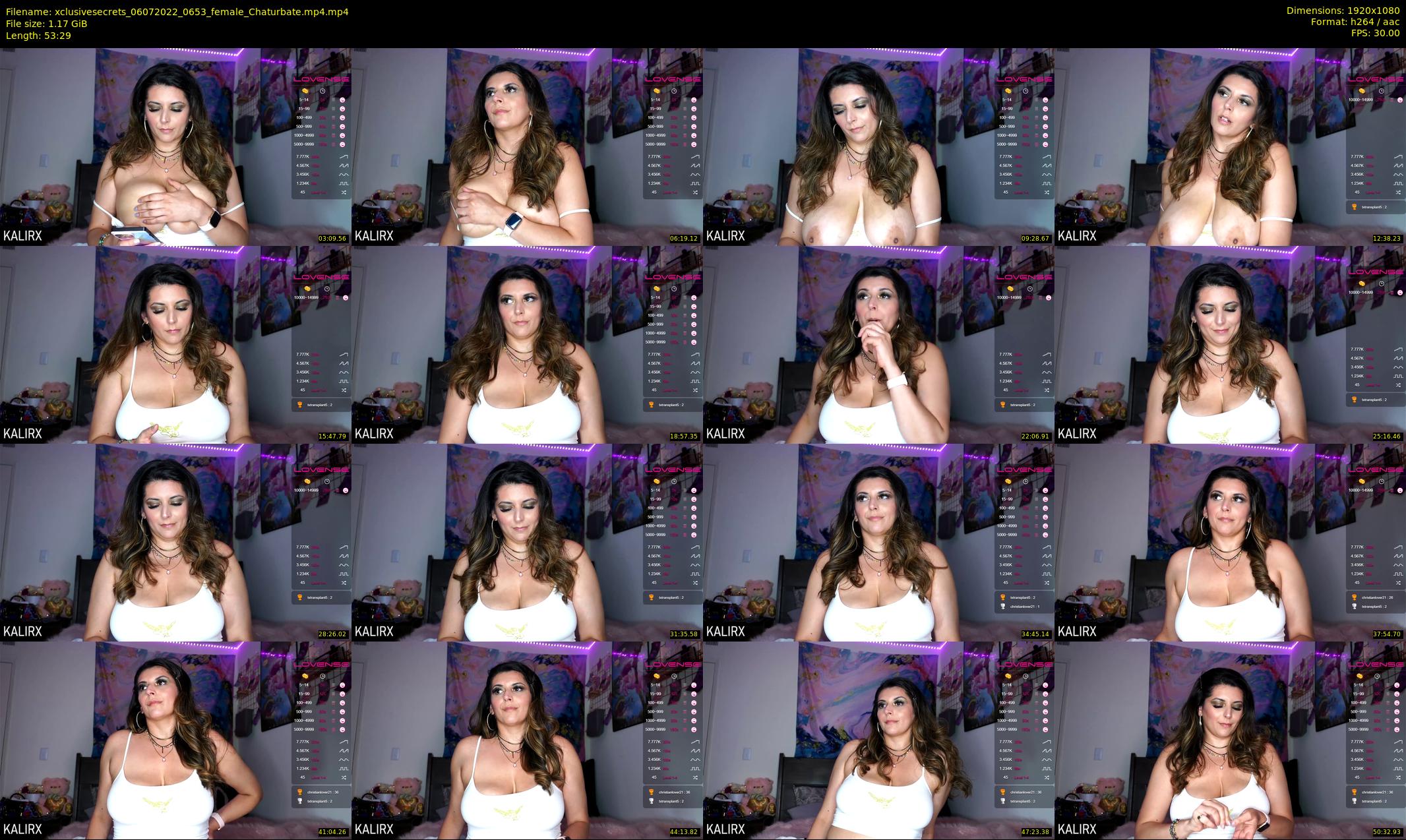 xclusivesecrets — 54 minute Chaturbate female cam show recording, 1080p, Jul 6, 2022
