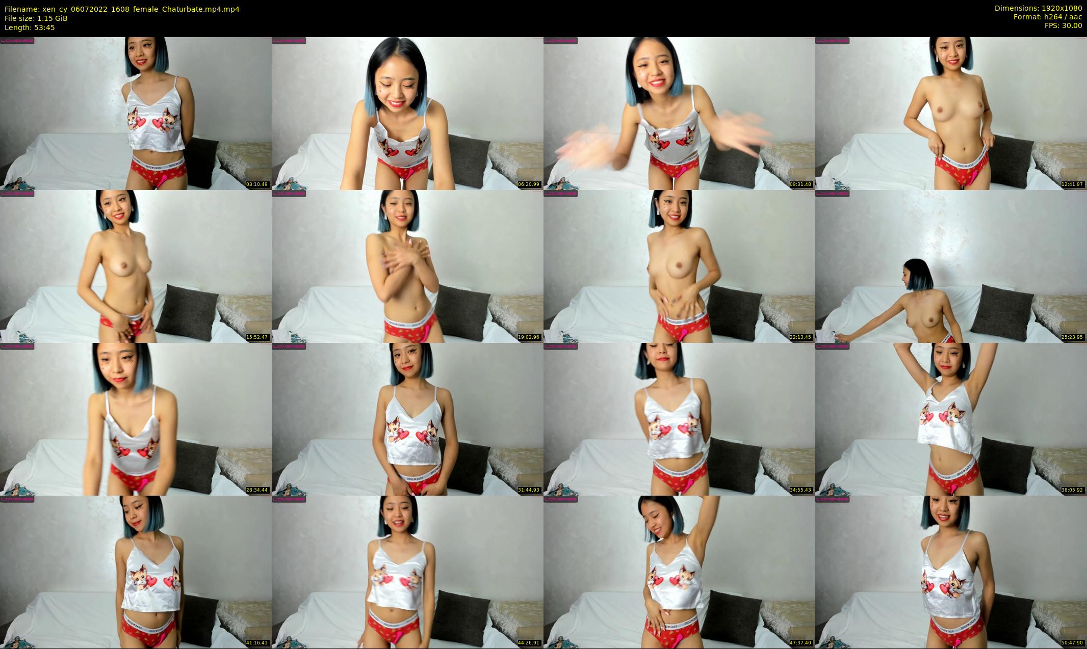 xen_cy — 54 minute Chaturbate female cam show recording, 1080p, Jul 6, 2022