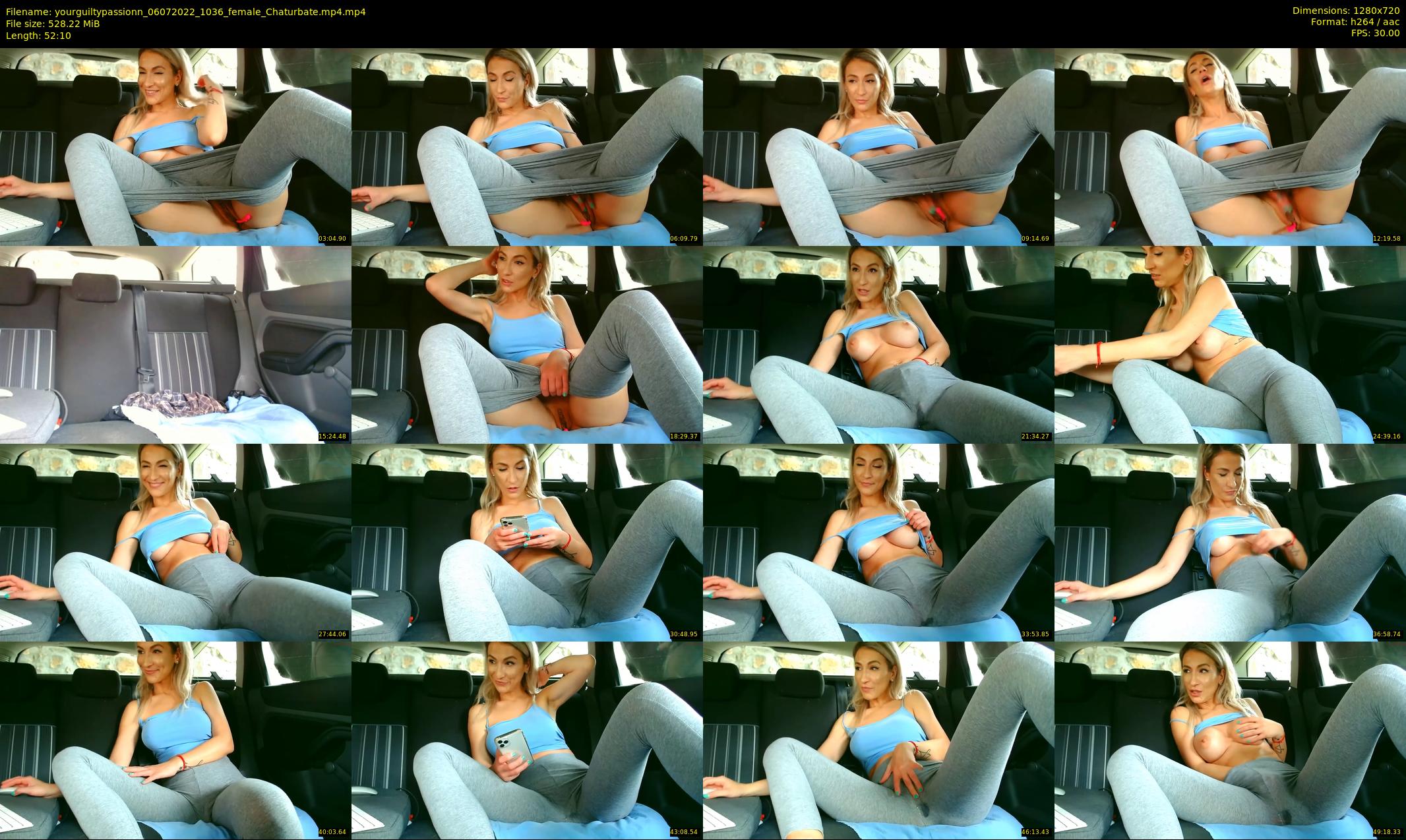 yourguiltypassionn — 53 minute Chaturbate female cam show recording, 720p, Jul 6, 2022