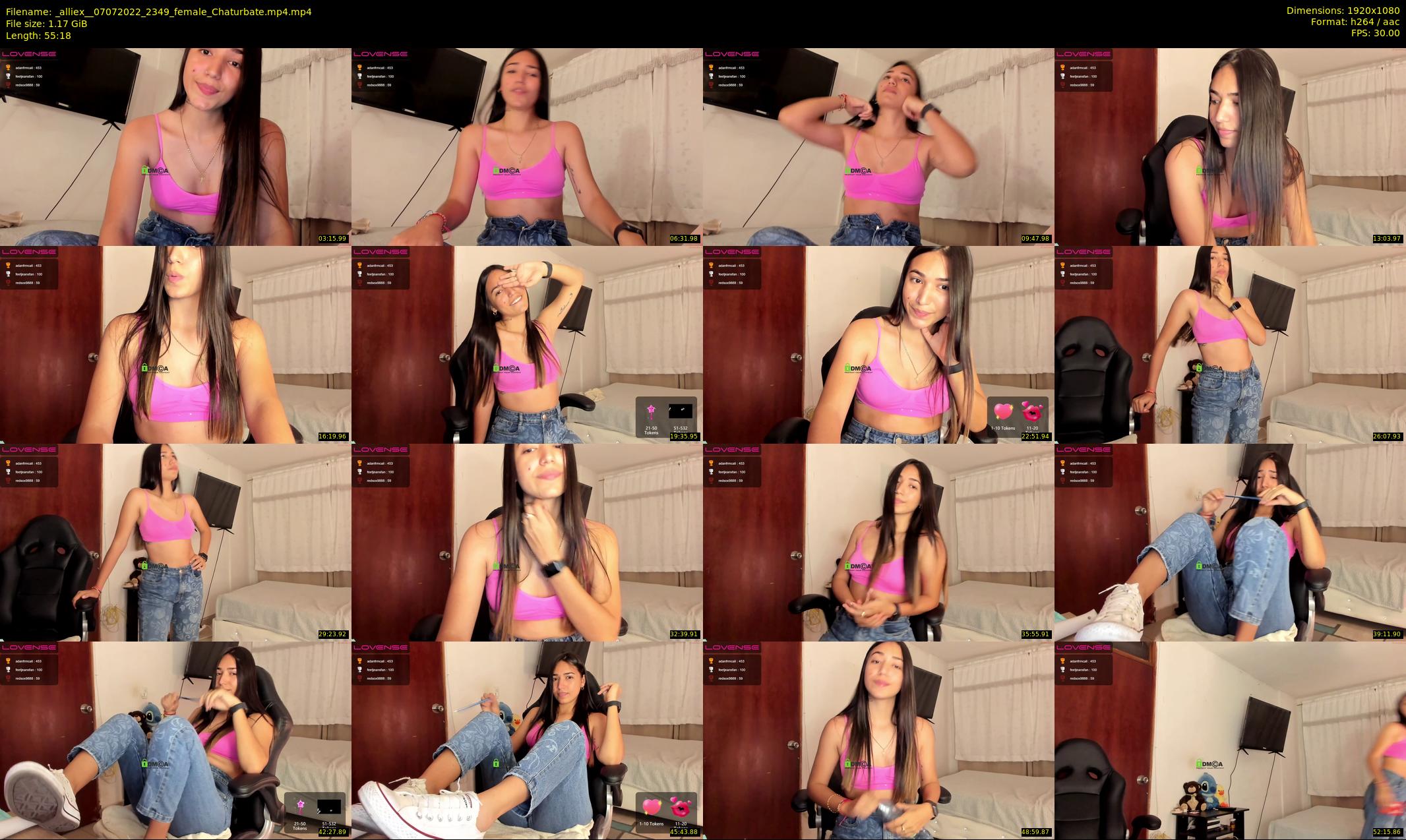 _alliex_ — 56 minute Chaturbate female cam show recording, 1080p, Jul 7, 2022