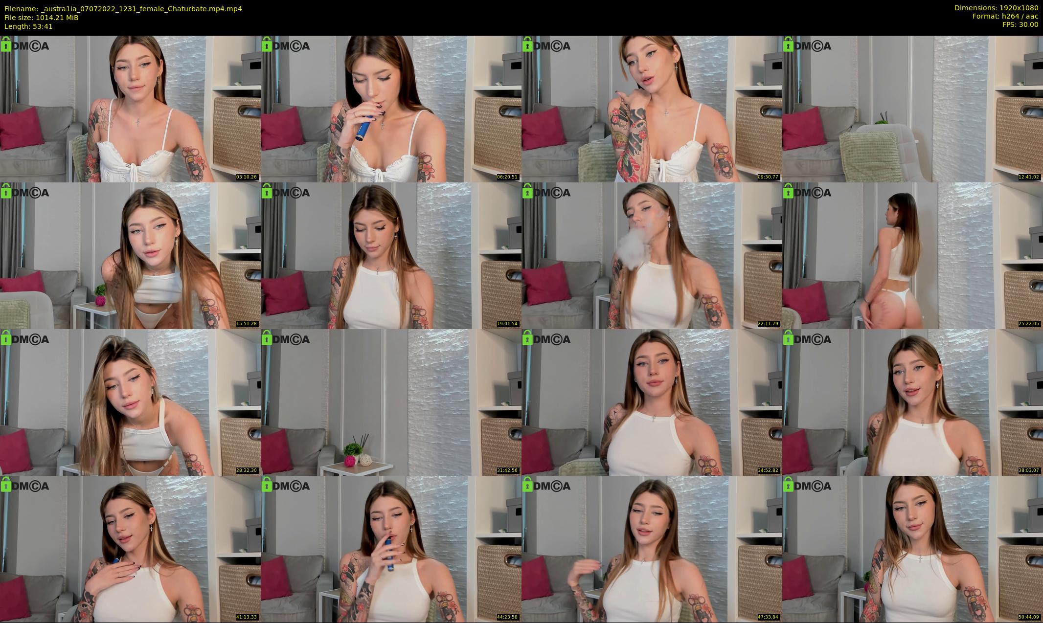 _austra1ia — 54 minute Chaturbate female cam show recording, 1080p, Jul 7, 2022