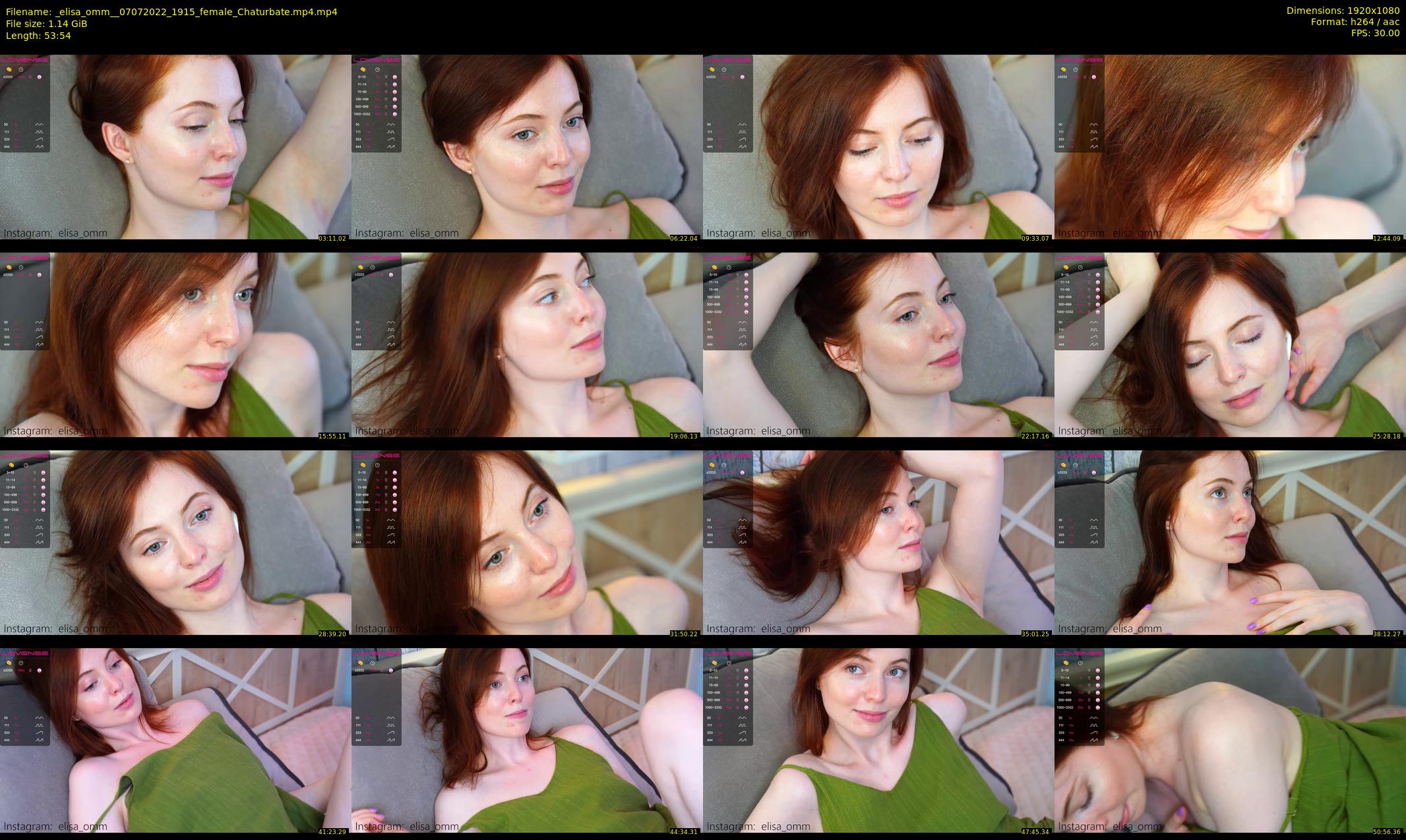 _elisa_omm_ — 54 minute Chaturbate female cam show recording, 1080p, Jul 7, 2022
