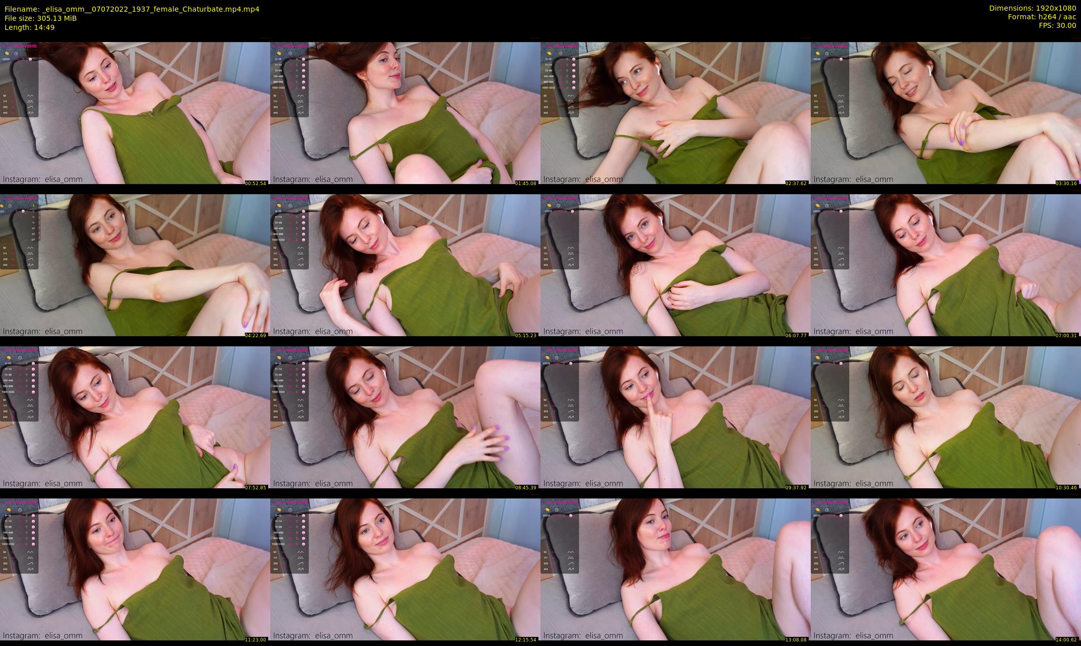 _elisa_omm_ — 15 minute Chaturbate female cam show recording, 1080p, Jul 7, 2022
