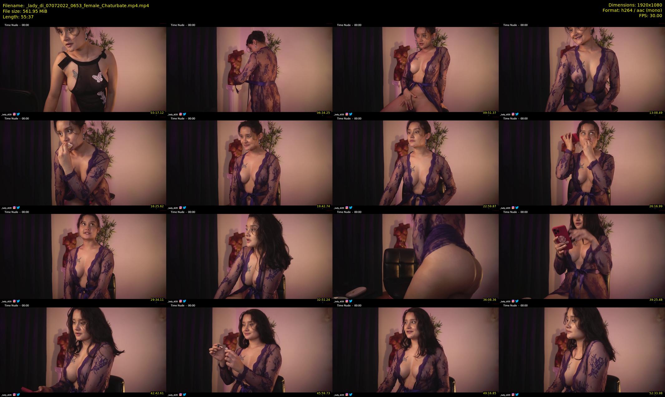 _lady_di — 56 minute Chaturbate female cam show recording, 1080p, Jul 7, 2022