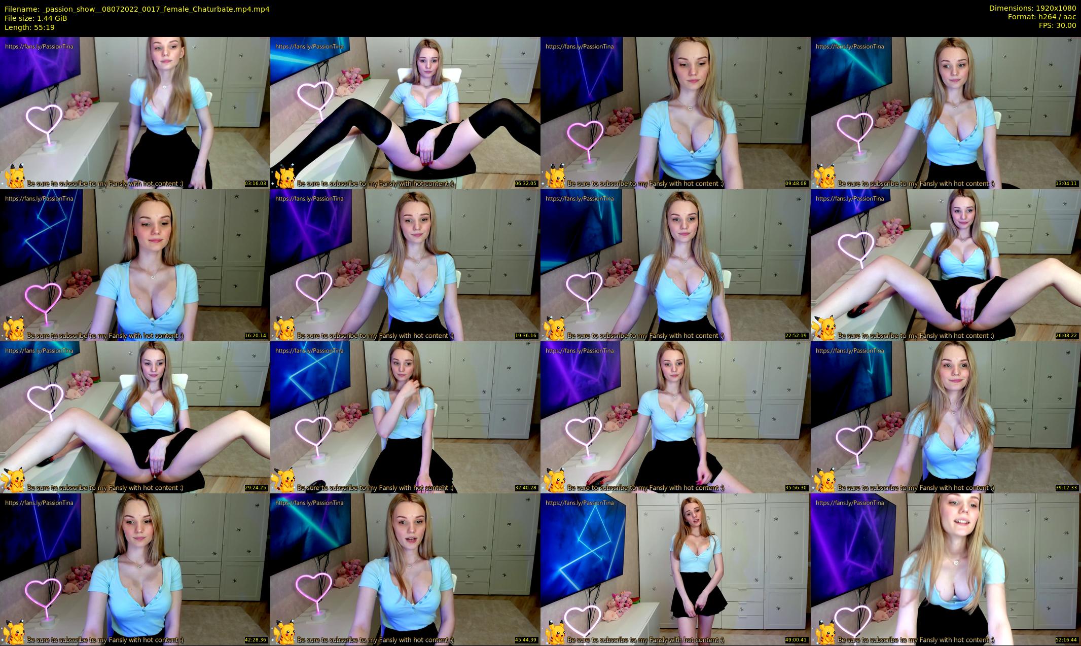 _passion_show_ — 56 minute Chaturbate couple cam show recording, 1080p, Jul 8, 2022