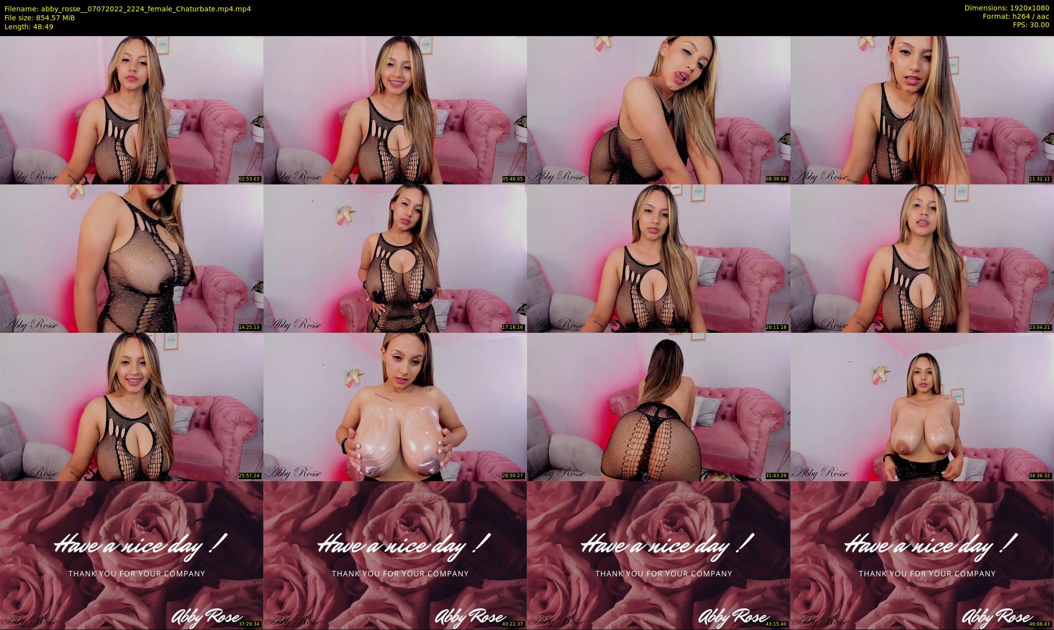 abby_rosse_ — 49 minute Chaturbate female cam show recording, 1080p, Jul 7, 2022