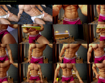 adam_muscle_ — 49 minute Chaturbate male cam show recording, 1080p, Jul 7, 2022