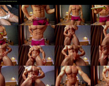 adam_muscle_ — 52 minute Chaturbate male cam show recording, 1080p, Jul 7, 2022