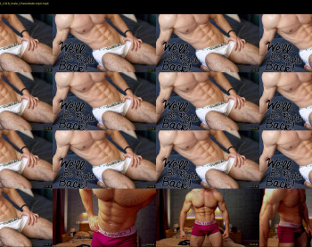 adam_muscle_ — 44 minute Chaturbate male cam show recording, 1080p, Jul 7, 2022